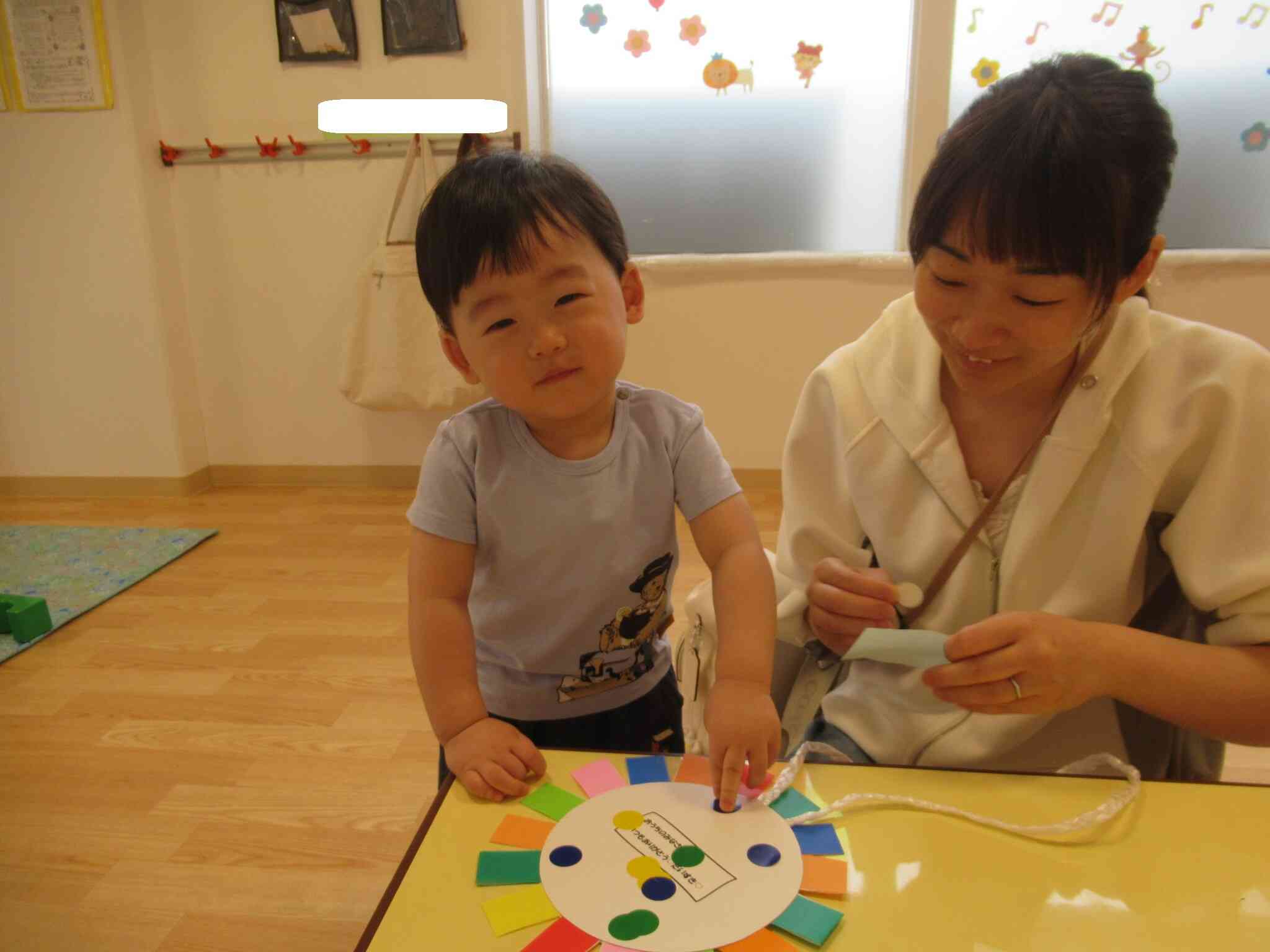 できたよのにっこり笑顔が見られました…参加してくださり、ありがとうございました