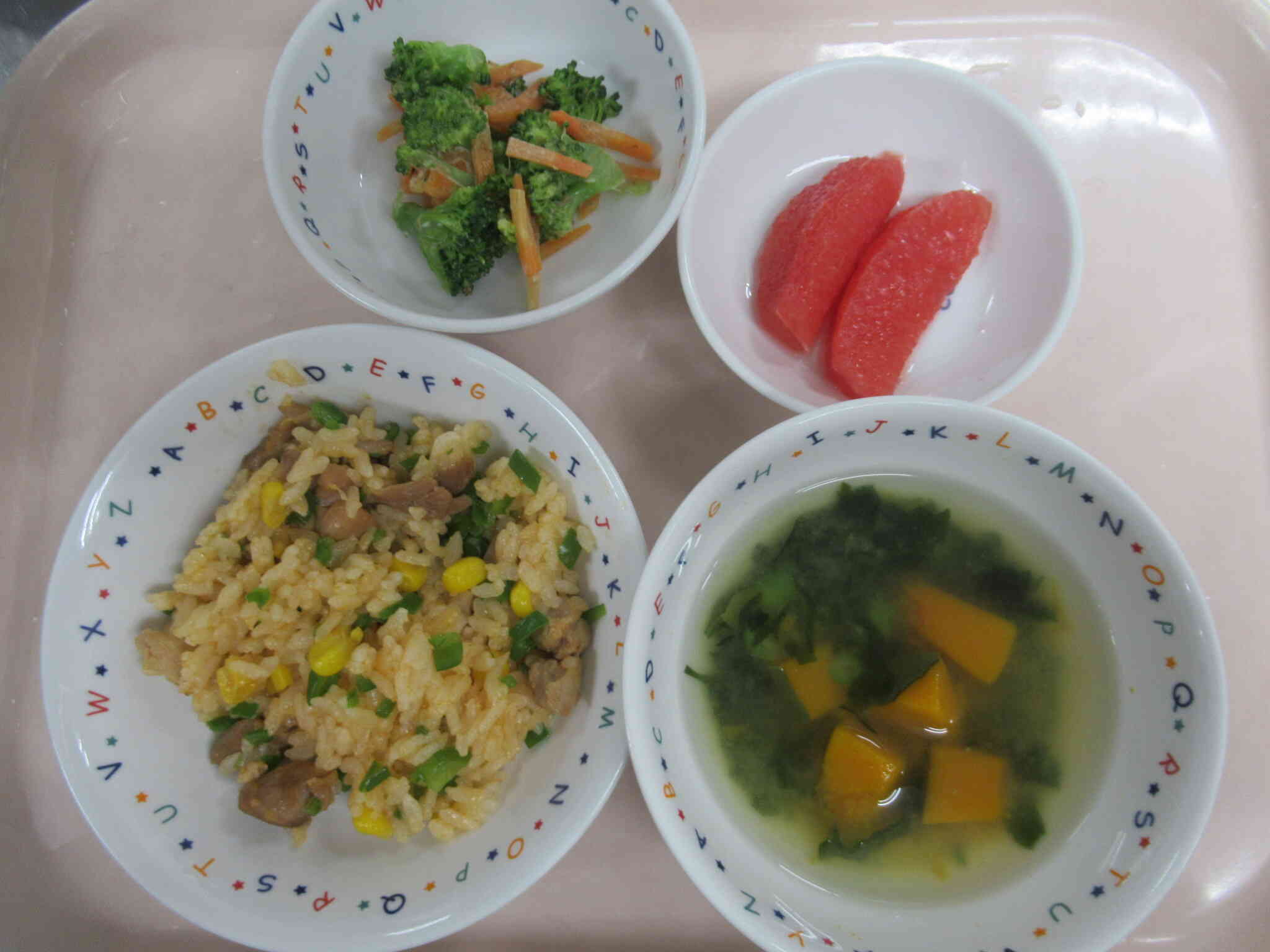 今日の給食