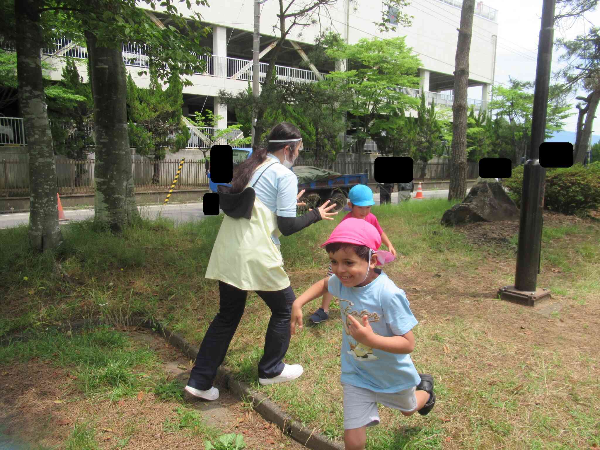 【イメージを膨らませて遊んでいます】