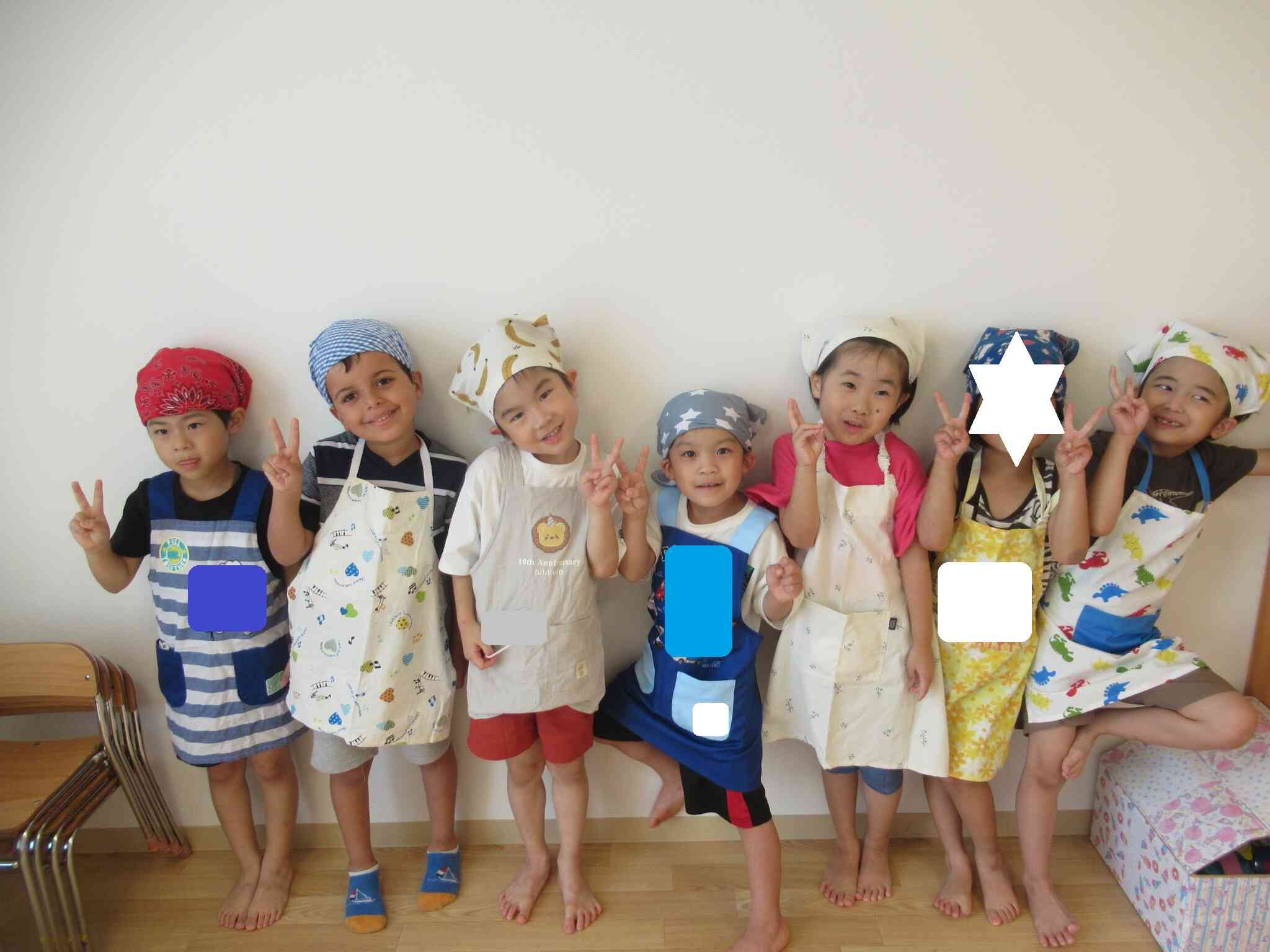 みんなでカレー作り①（5歳児）