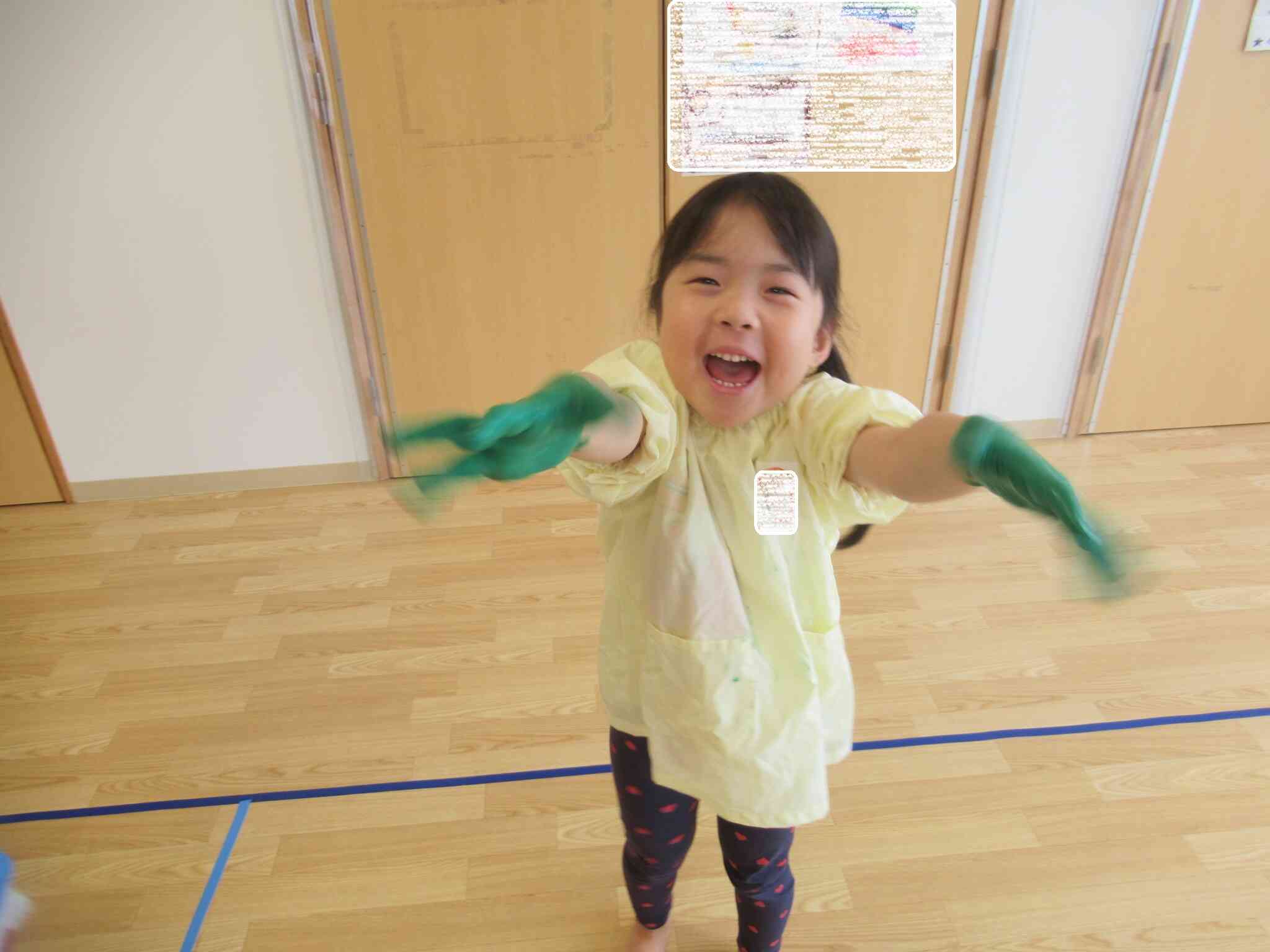 おもいっきりペタペタ（4.5歳児）