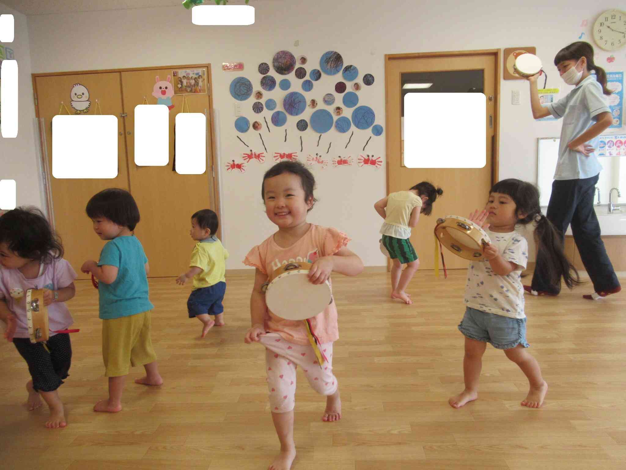 リズム遊び（1.2歳児）