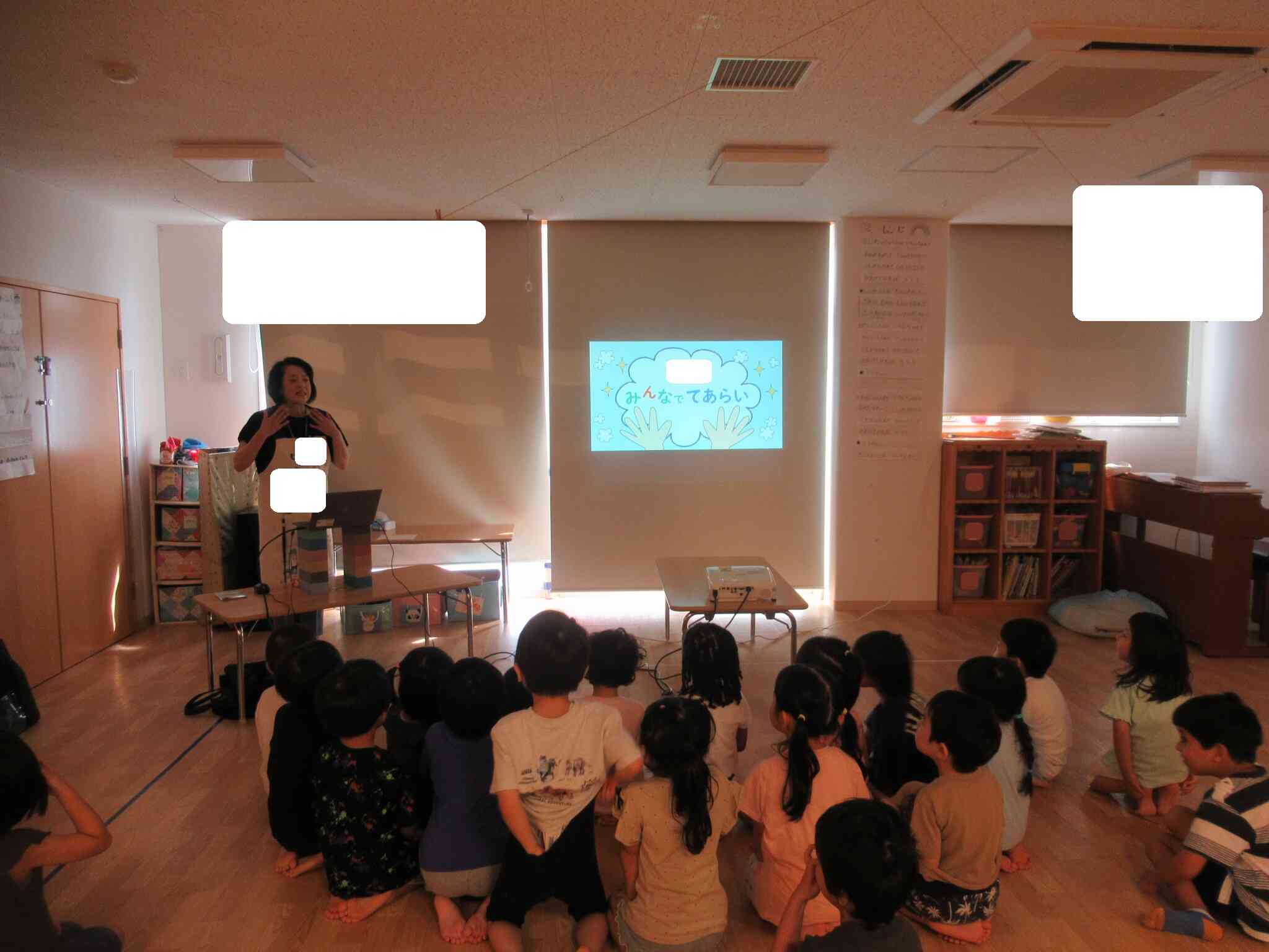 手洗い講座（3.4.5歳児）