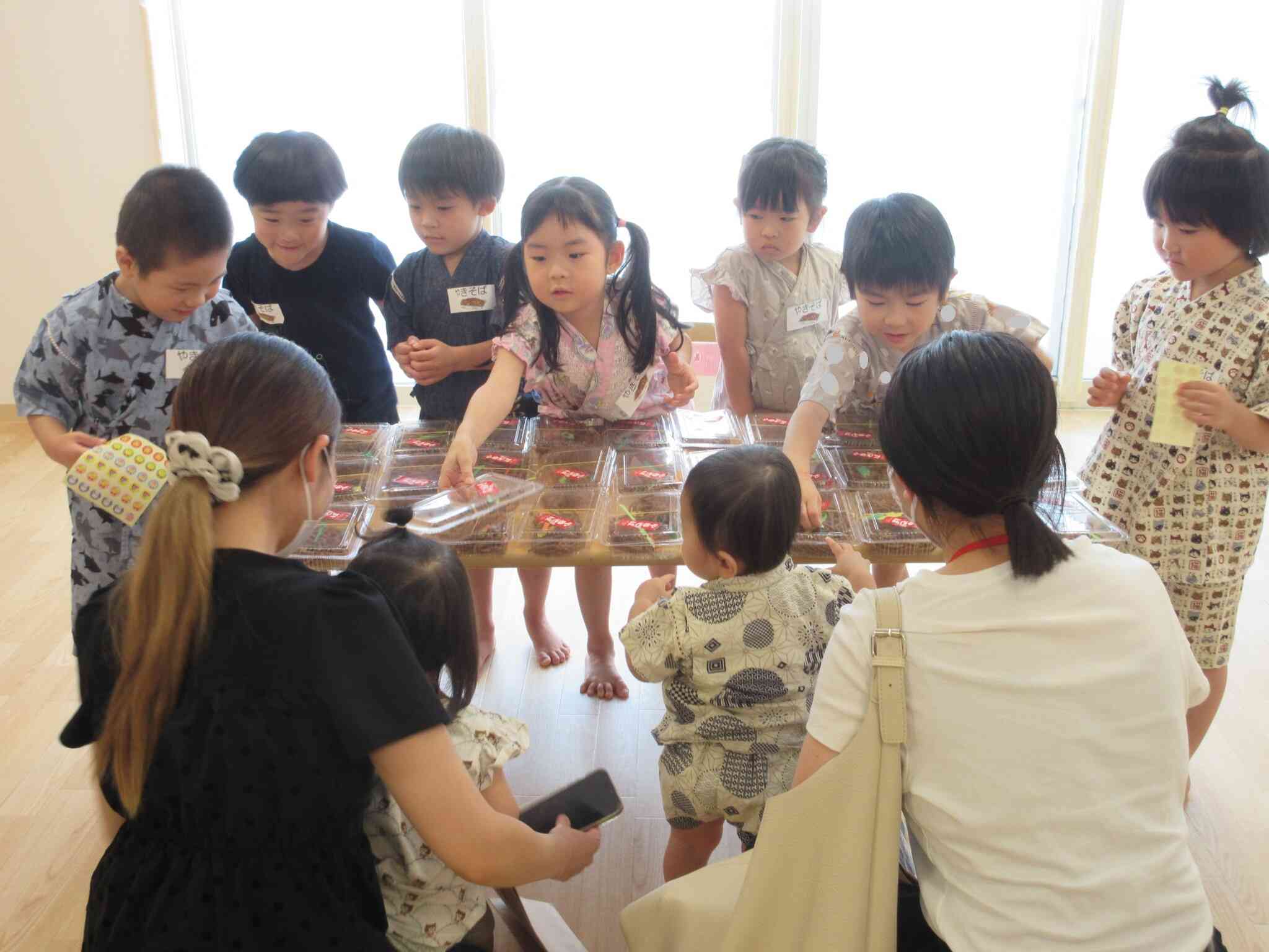 おもいっきり夏祭り(3.4.5歳児)