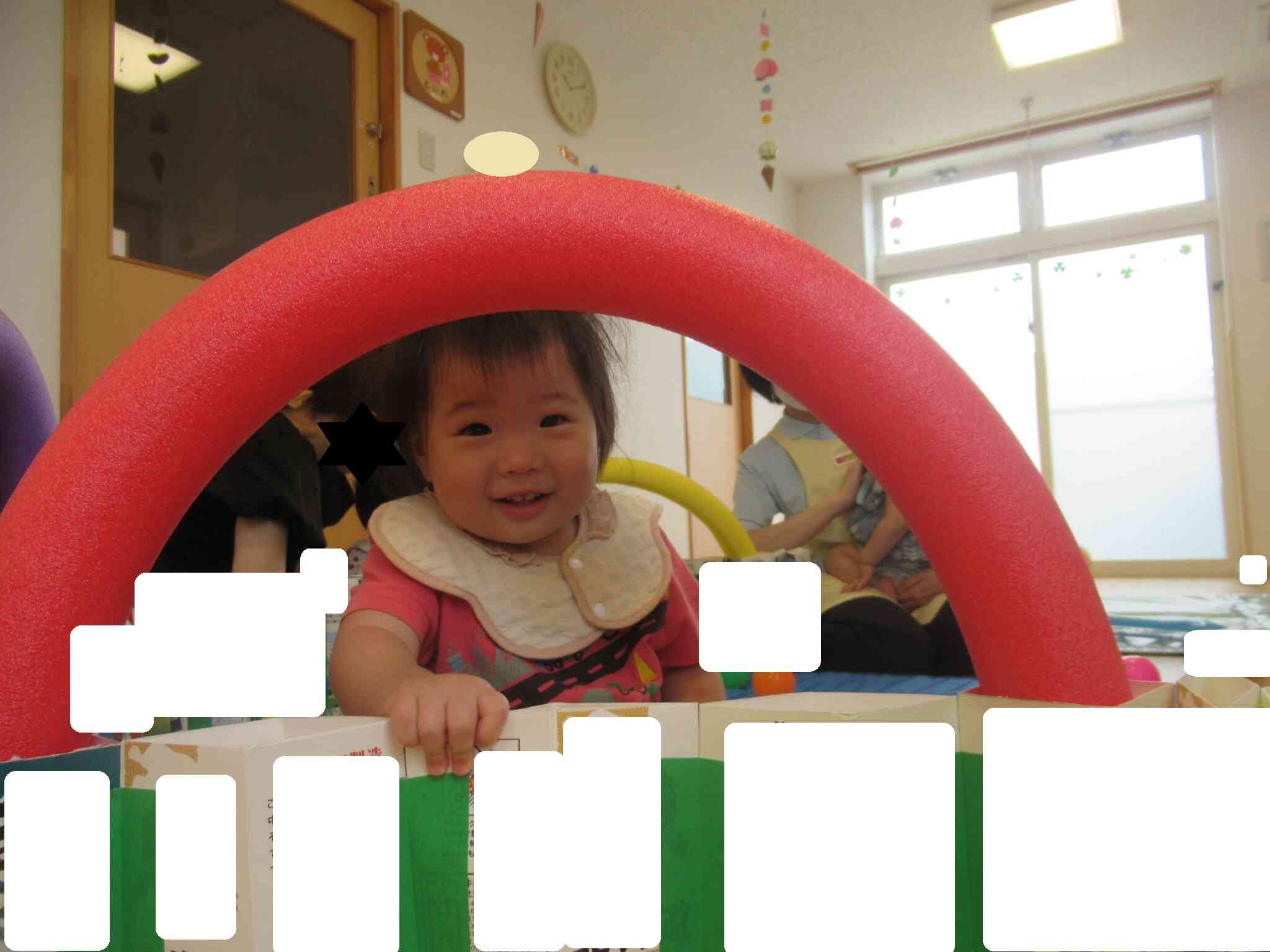 トンネルからこんにちは！