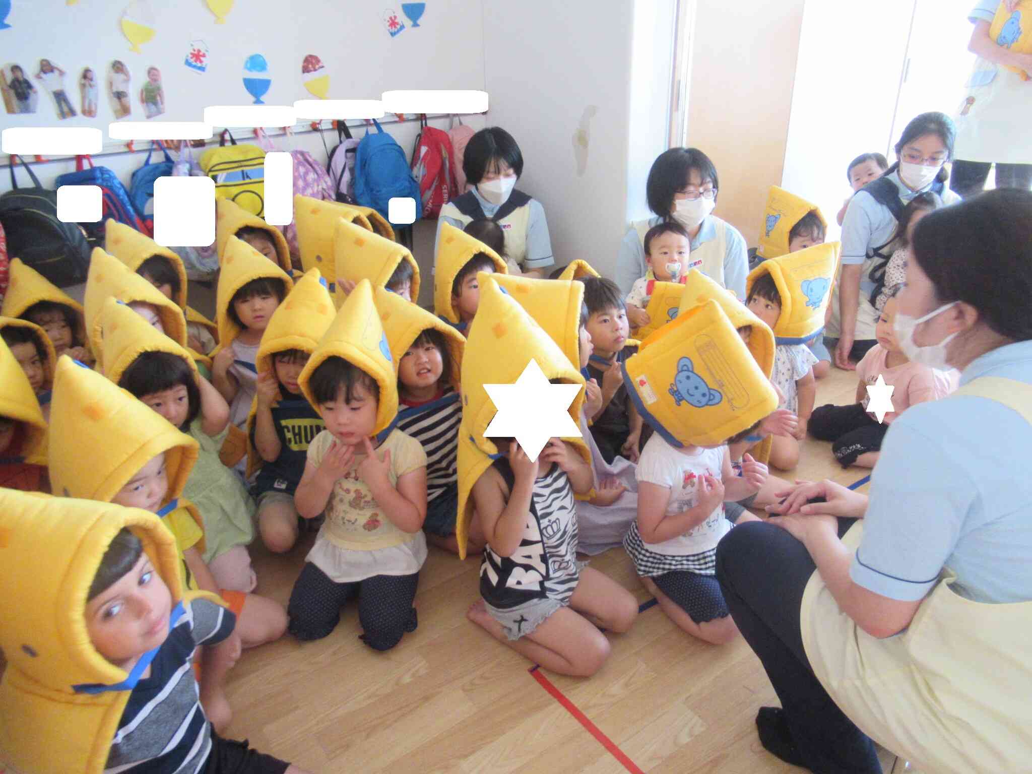 8月避難訓練(全体)