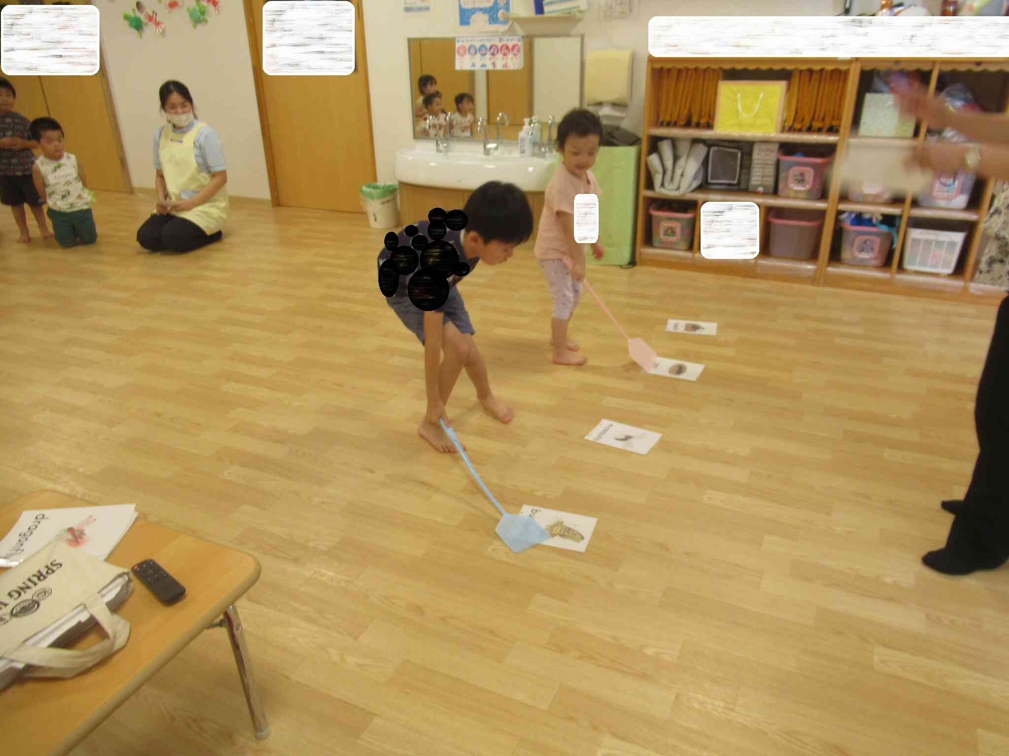 「どれだ、どれだ～」と探し中…
