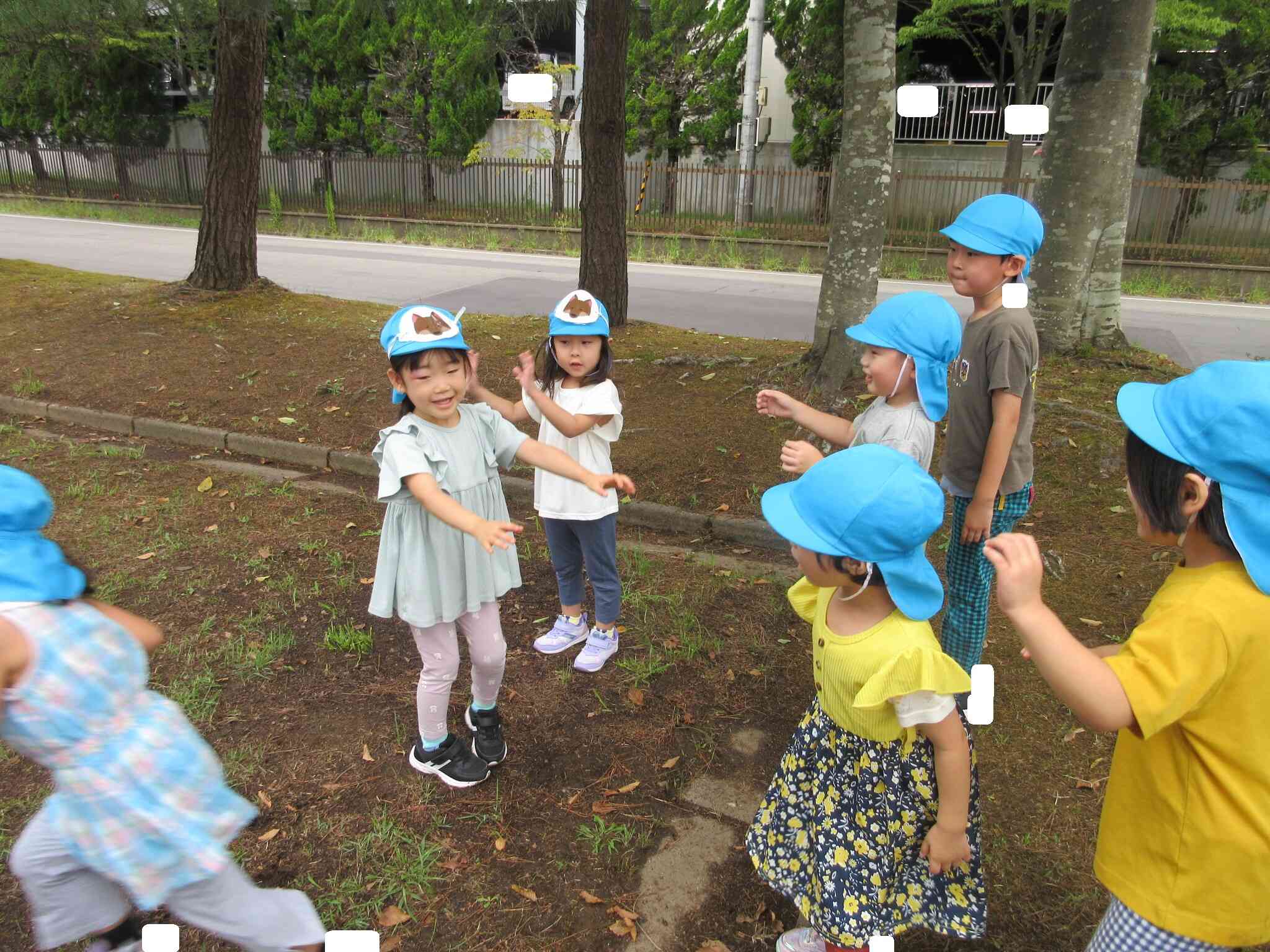 おもいっきり戸外活動(3歳児)