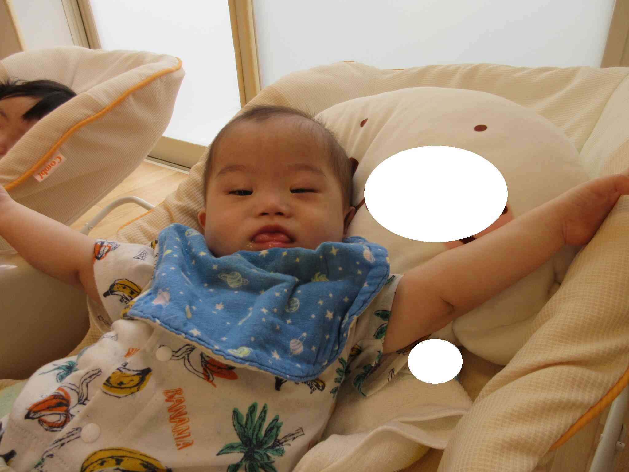 「クッションが柔らかくて気持ちいいな～」