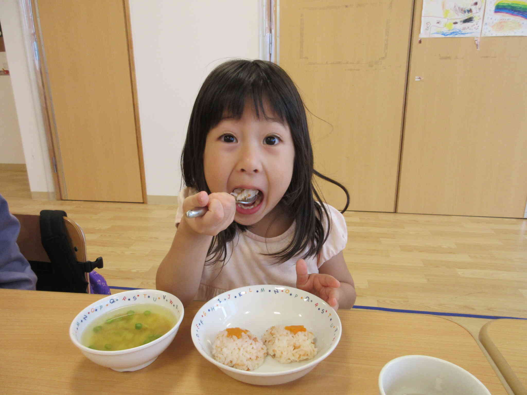 「とってもおいしいっ」