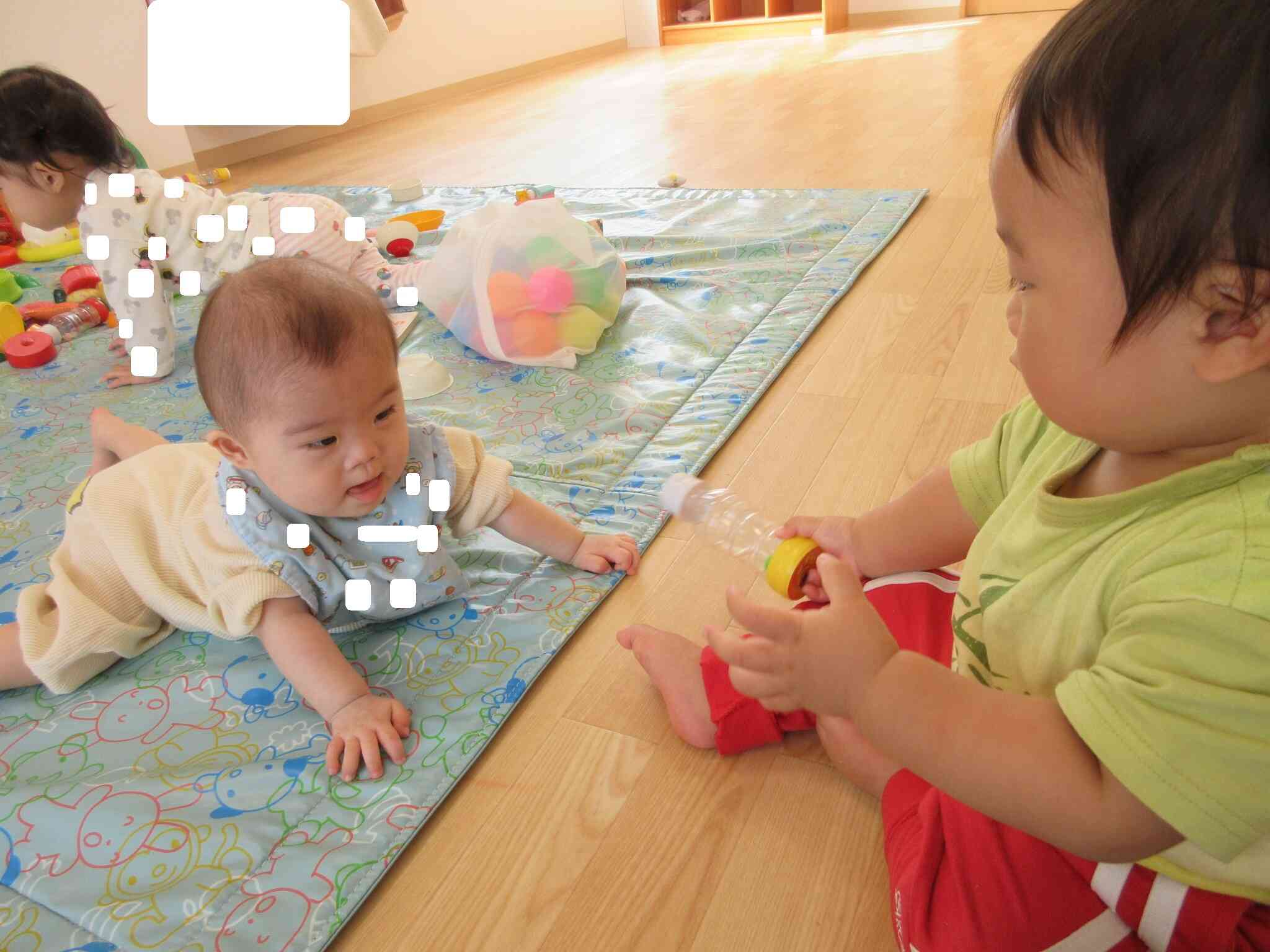 一緒に遊ぶと楽しいね！