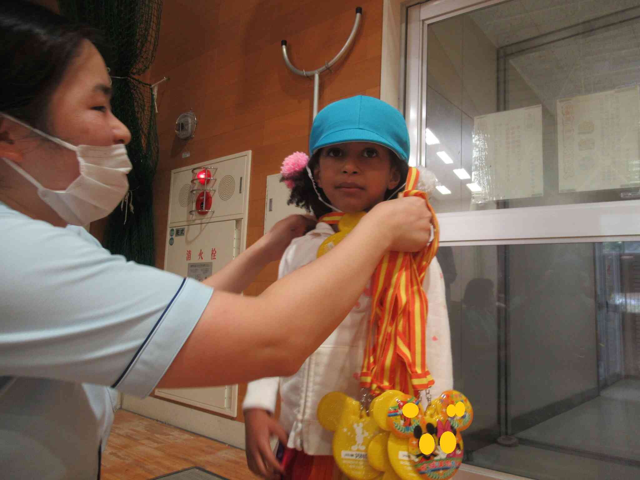 「とても頑張りました」