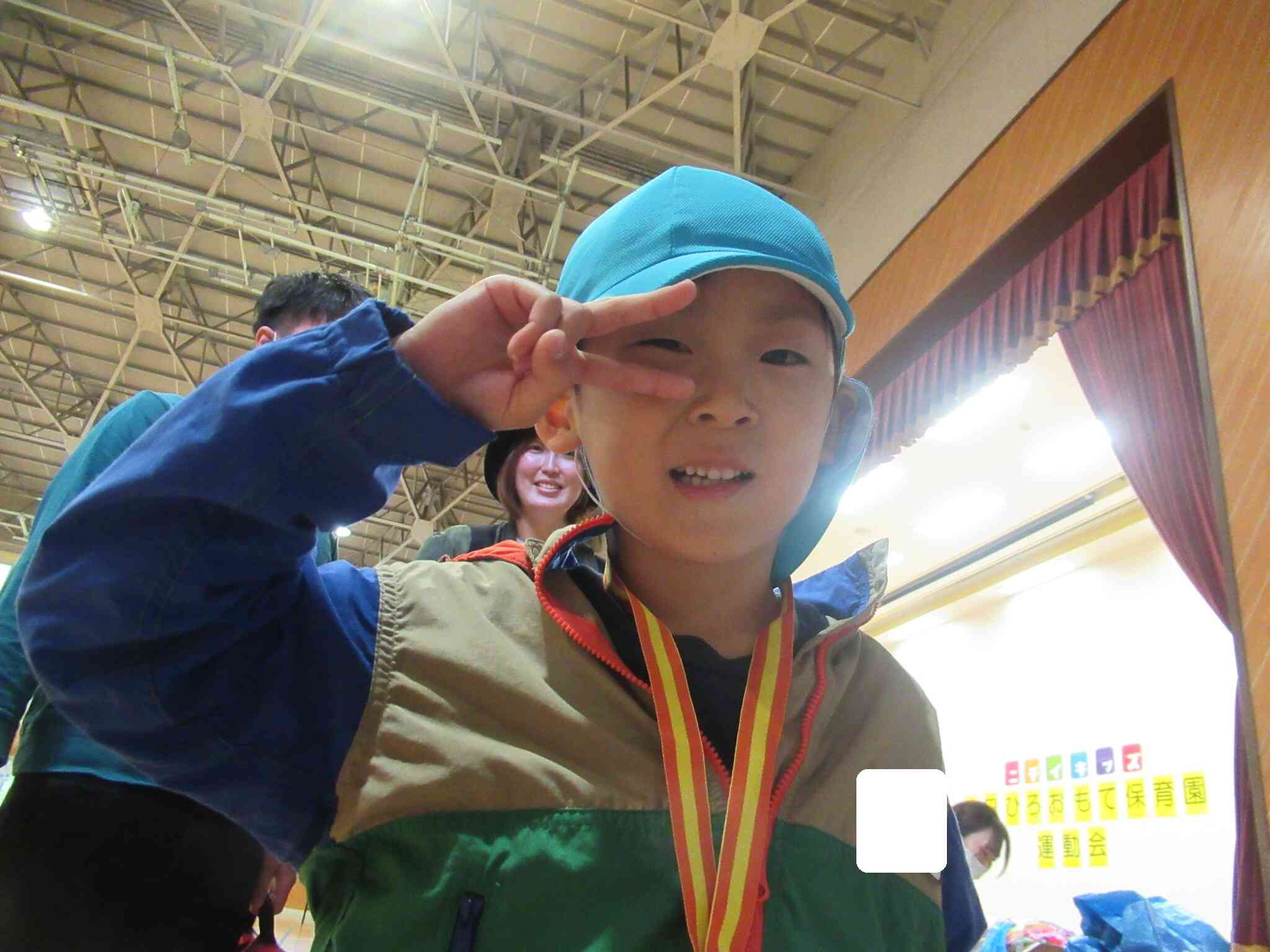 最後まで頑張った３歳児のみんな！また来年も楽しもう！