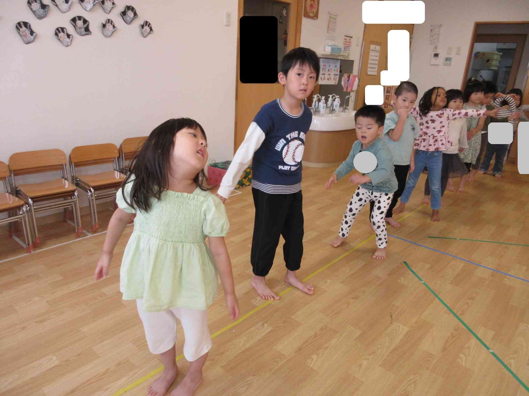 動きもしっかり覚えています。