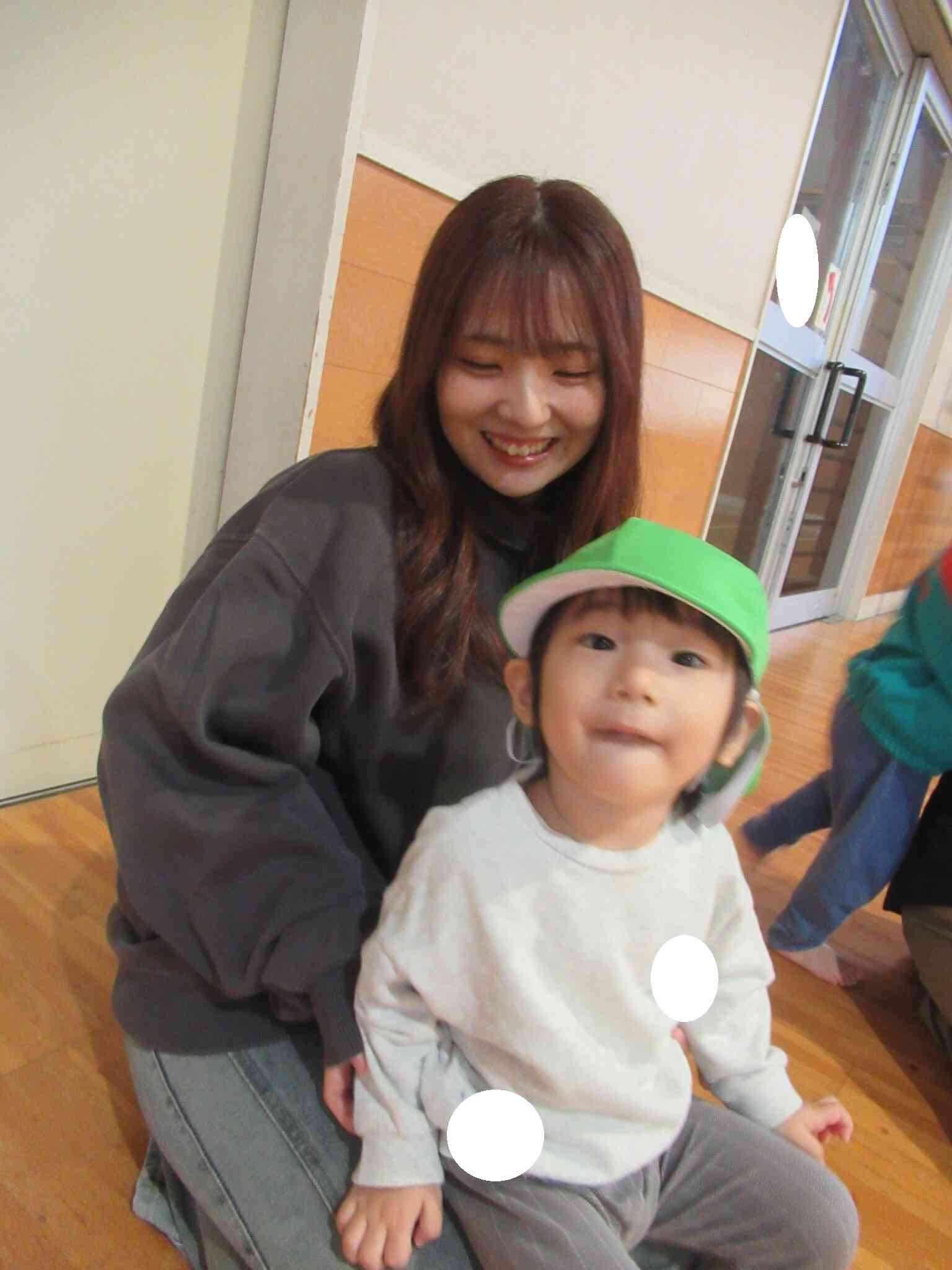 楽しくてこんなお顔も見せちゃうよ