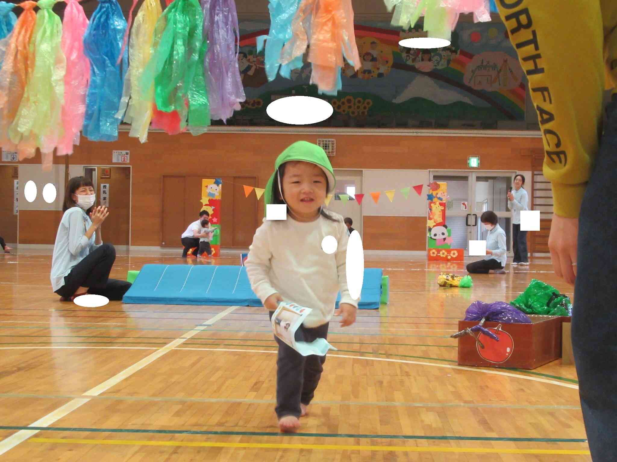 親子競技も頑張ったよ