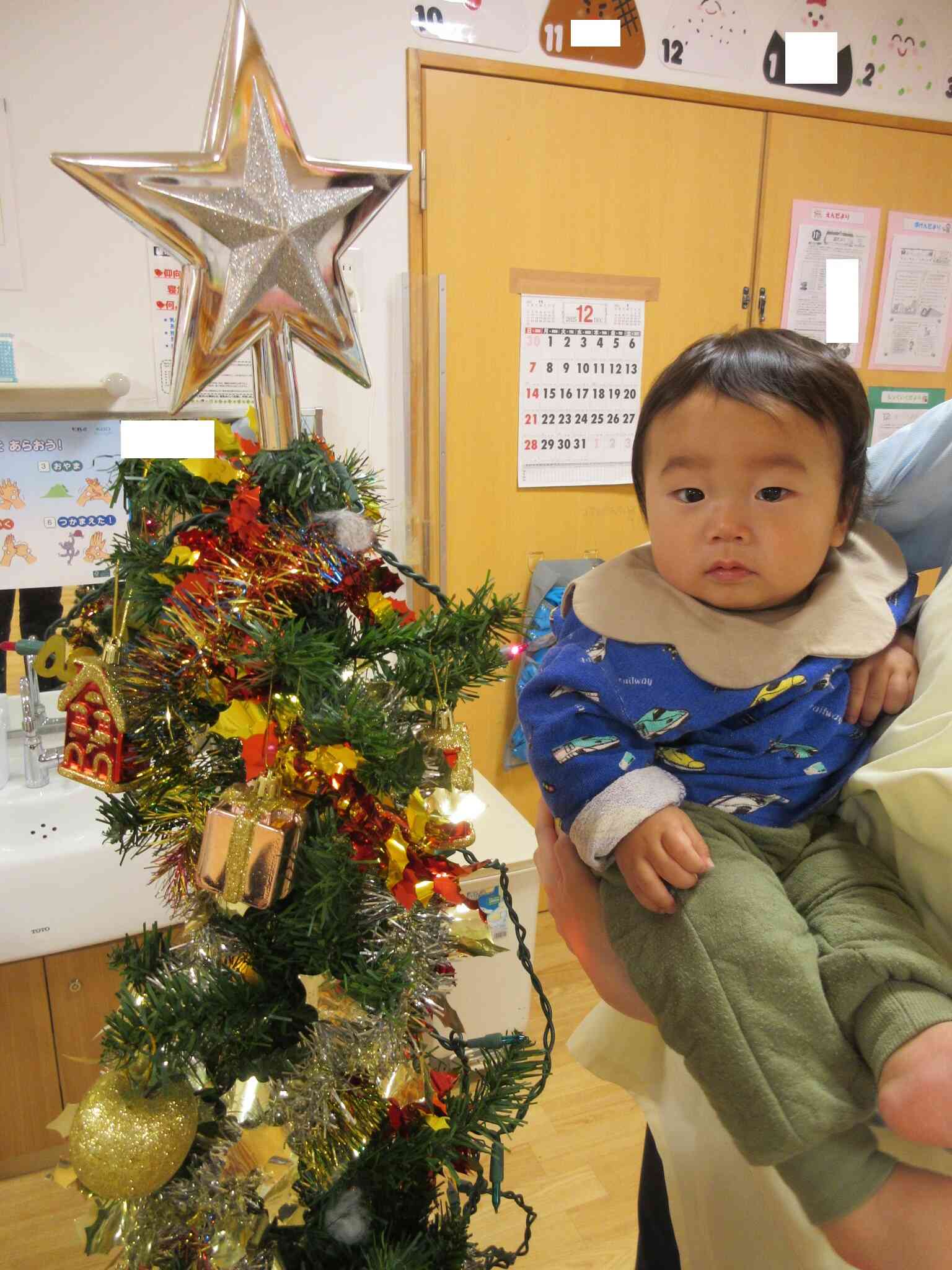 クリスマスに向けて①(0.1.2歳児)