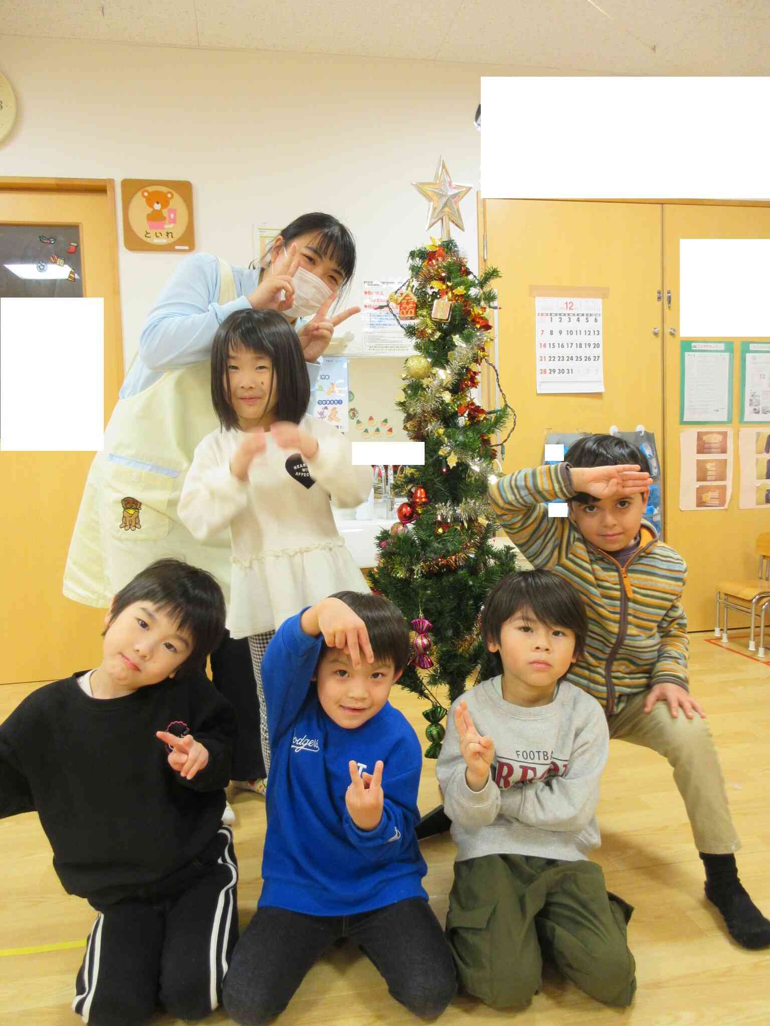 クリスマスに向けて②(3.4.5歳児)