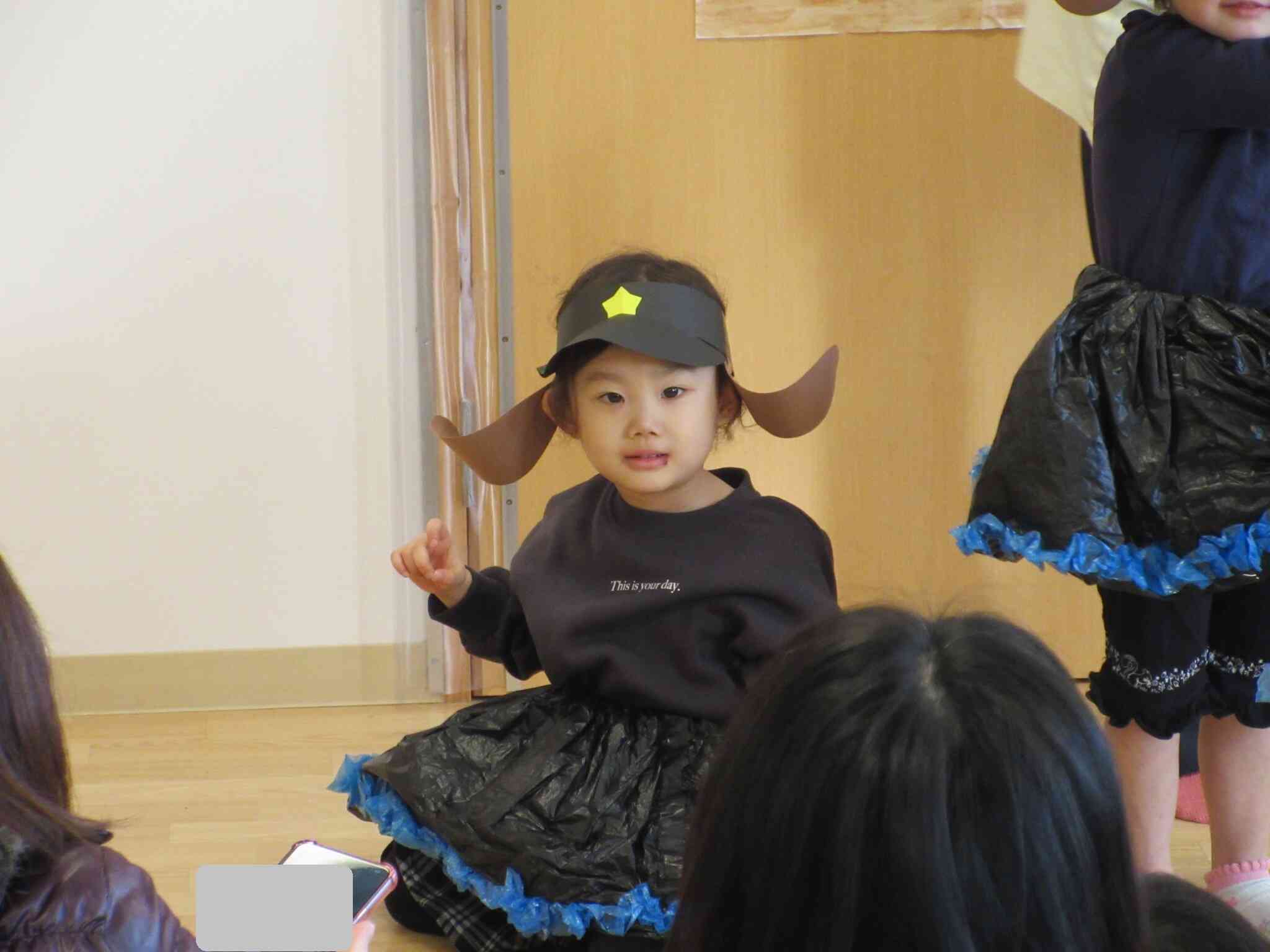 大勢の保護者の皆さんに見守られて、緊張したけどがんばりました。