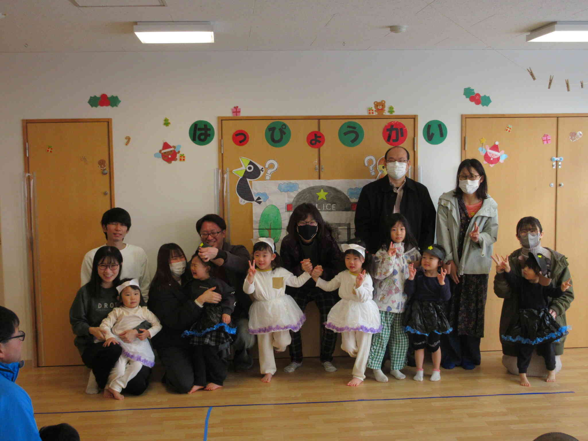 無事に終わってみんなで集合写真を撮りました。