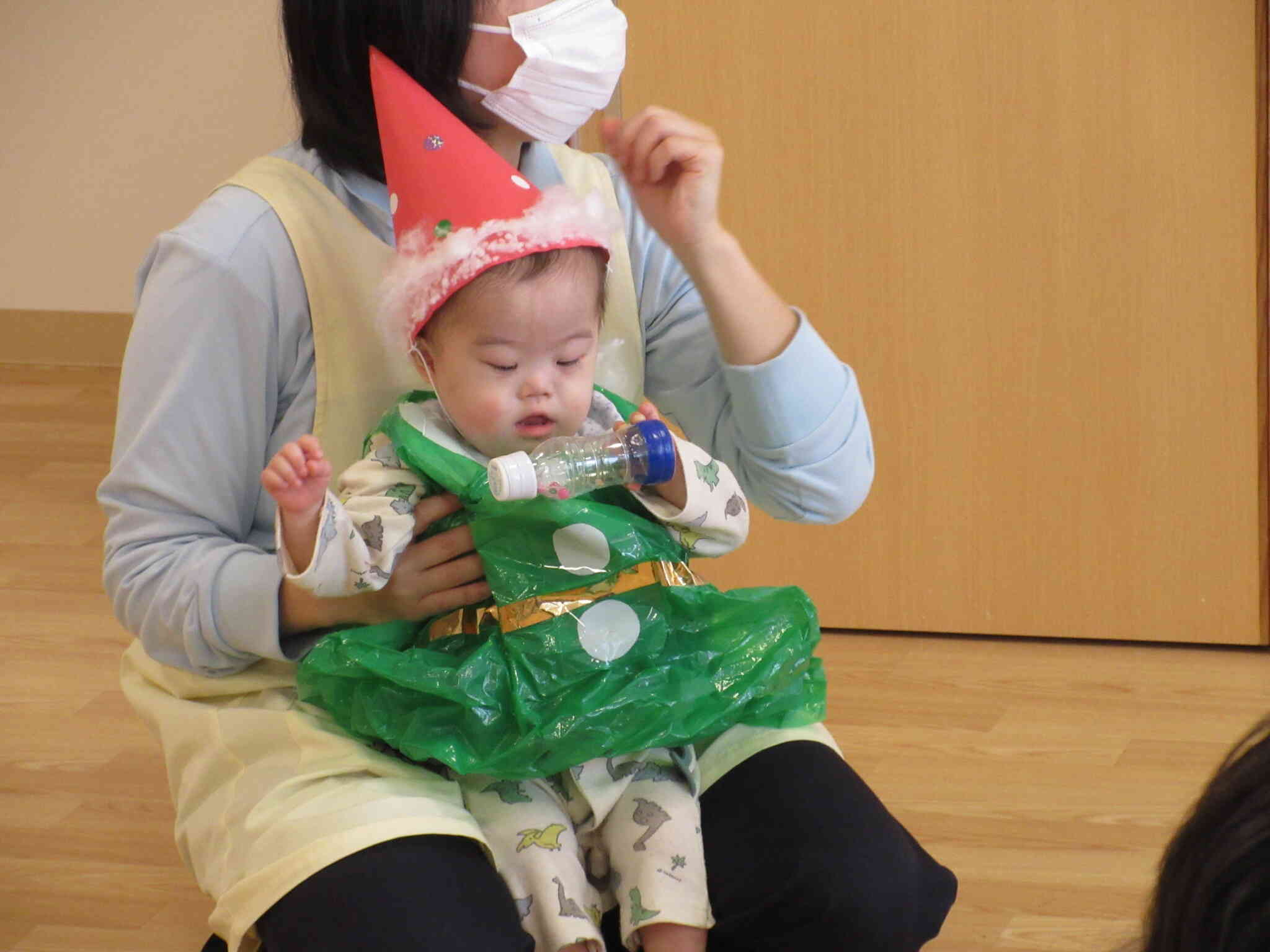 マラカスを使って演奏したよ