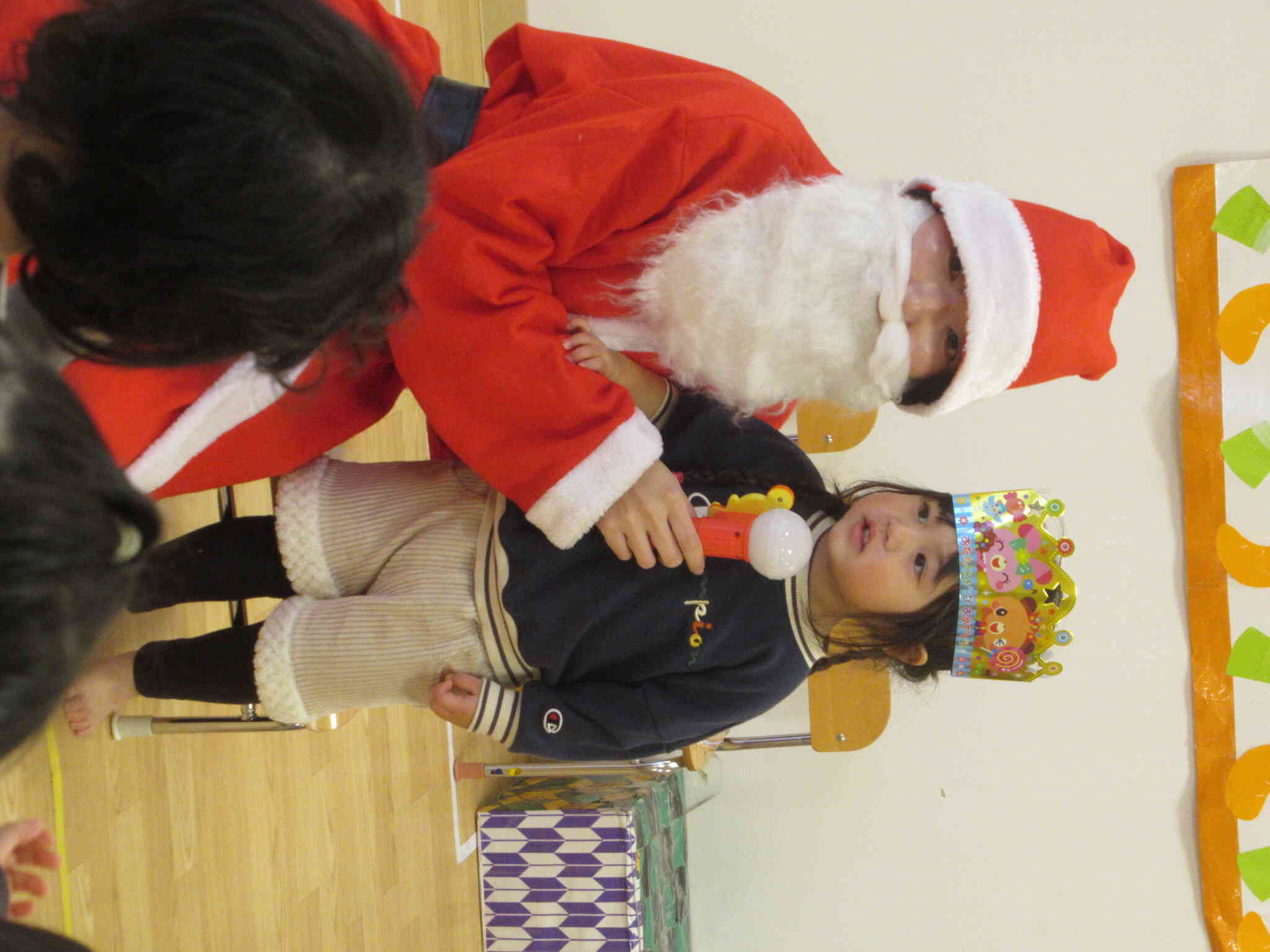 大きな声で答えてくれました