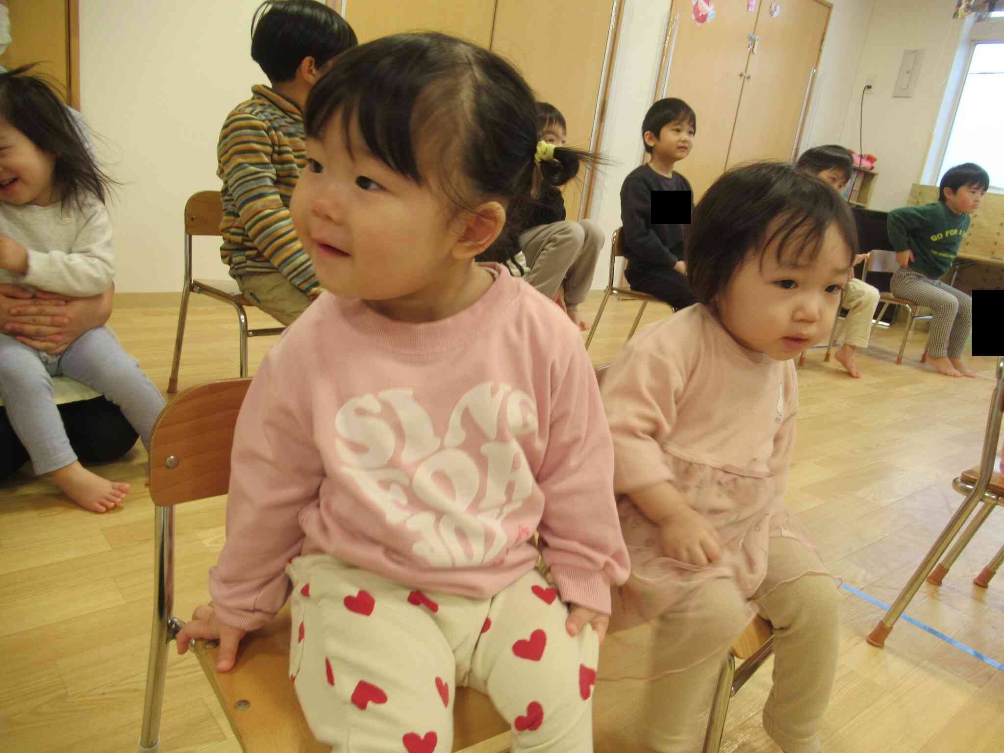 これから何が始まるのかなあ〜？