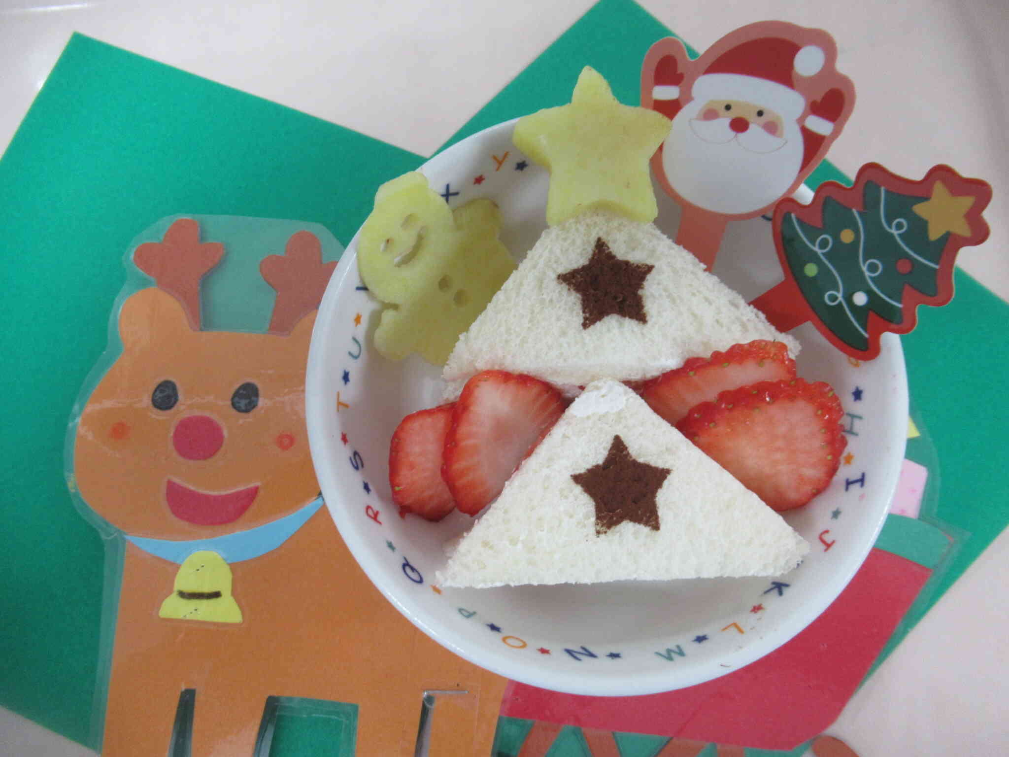 クリスマス午後のおやつ