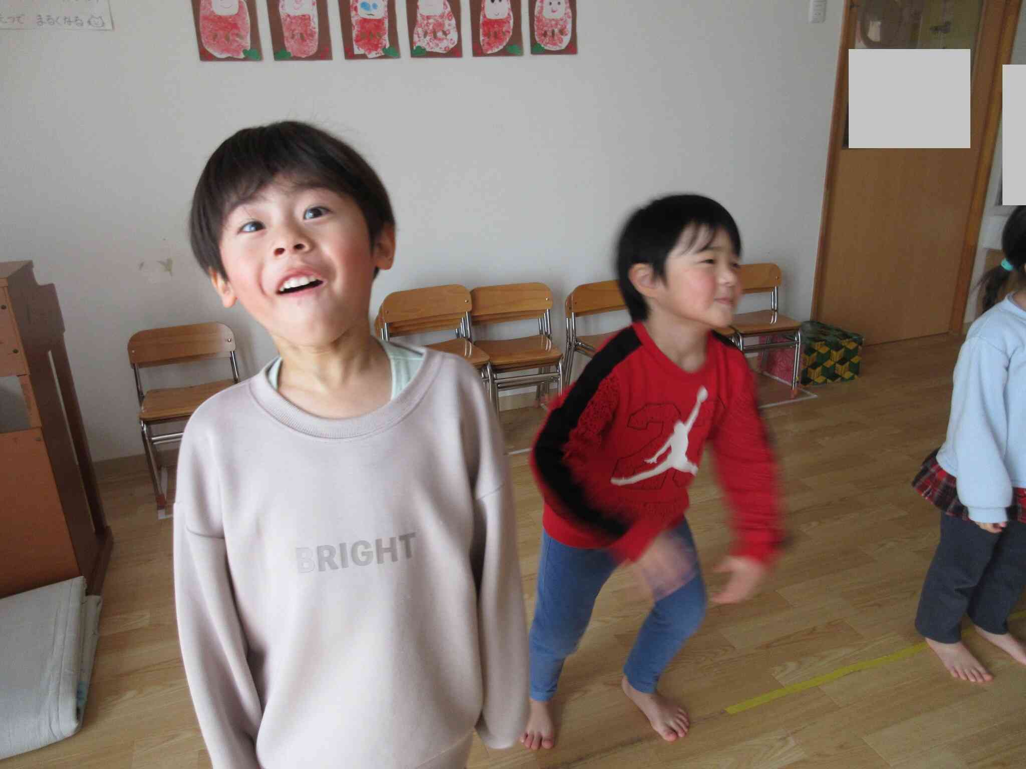 楽しくてこの表情！