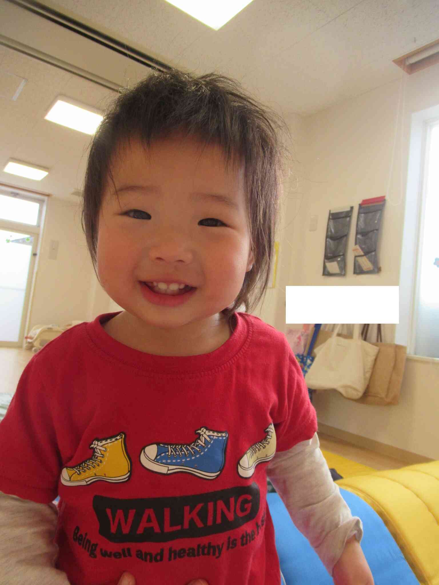 運動遊び楽しいな（0歳児）