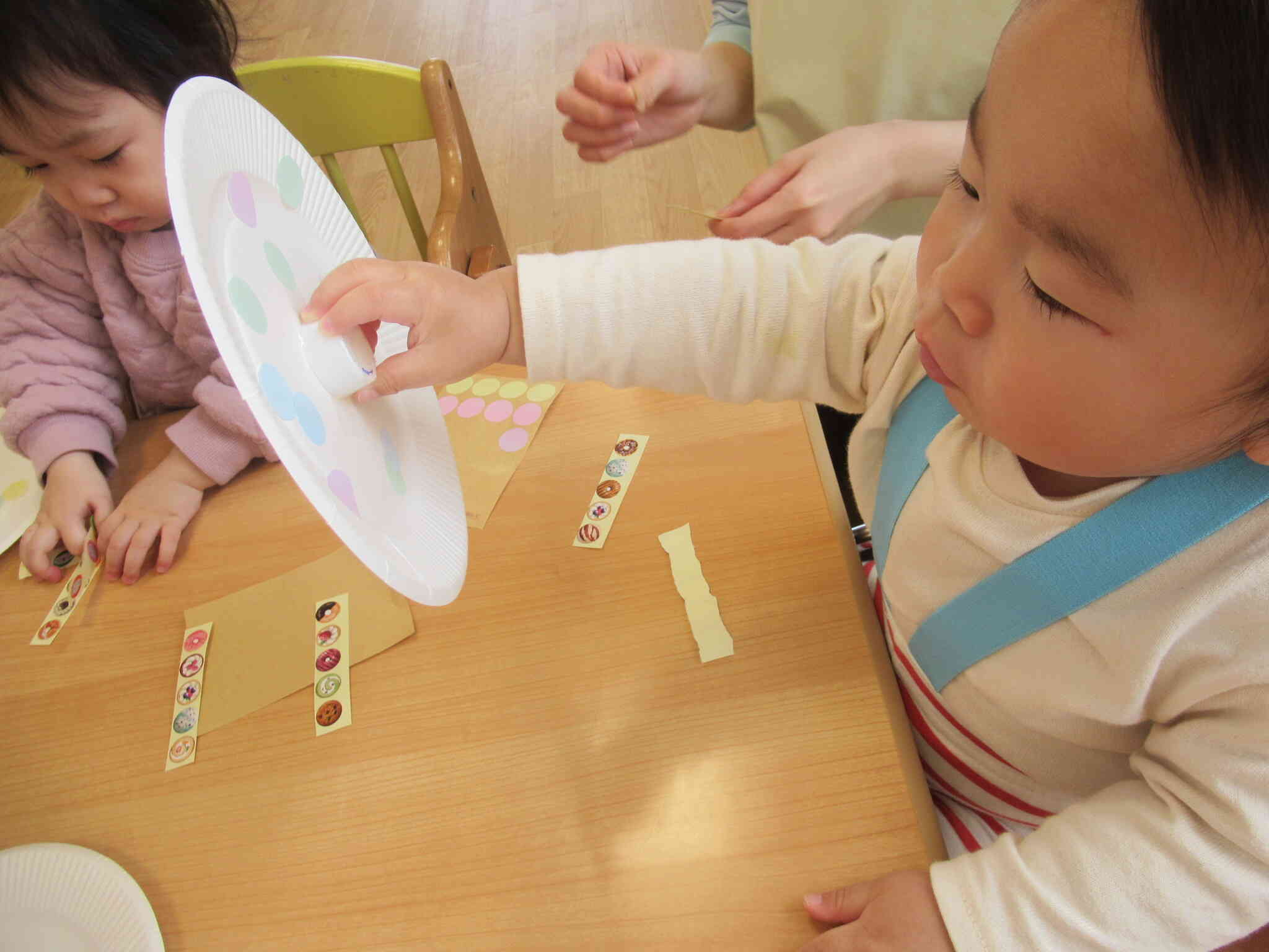 「僕のコマできたよ！」