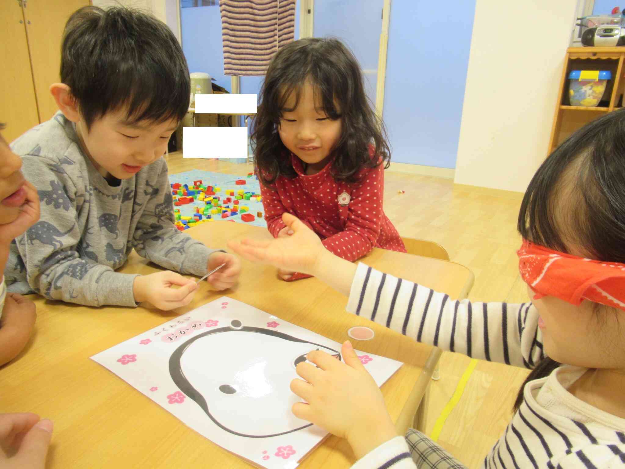 みんなで完成を見守ります！