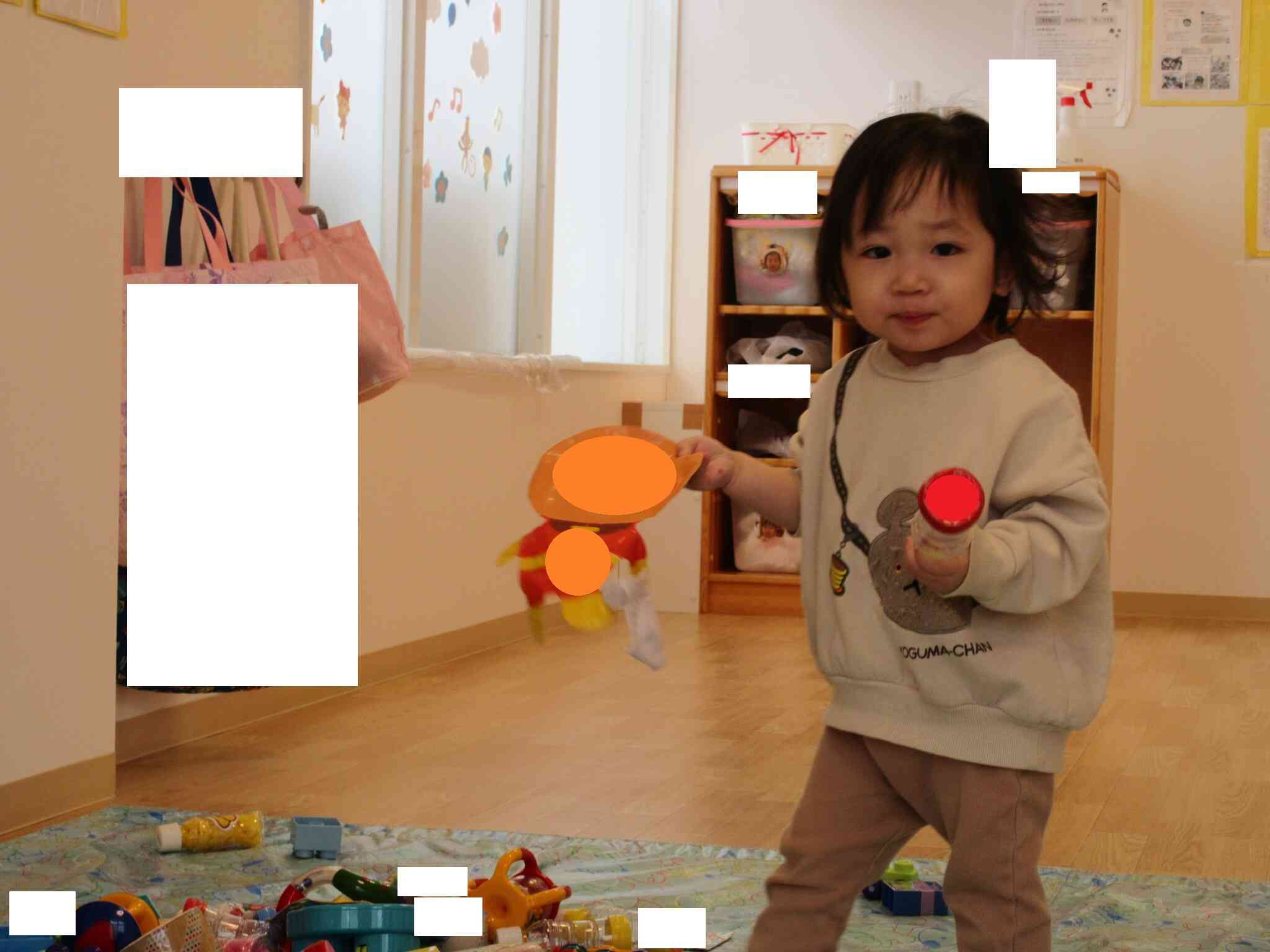 「大好きなキャラクターのおもちゃ、いいでしょ？」