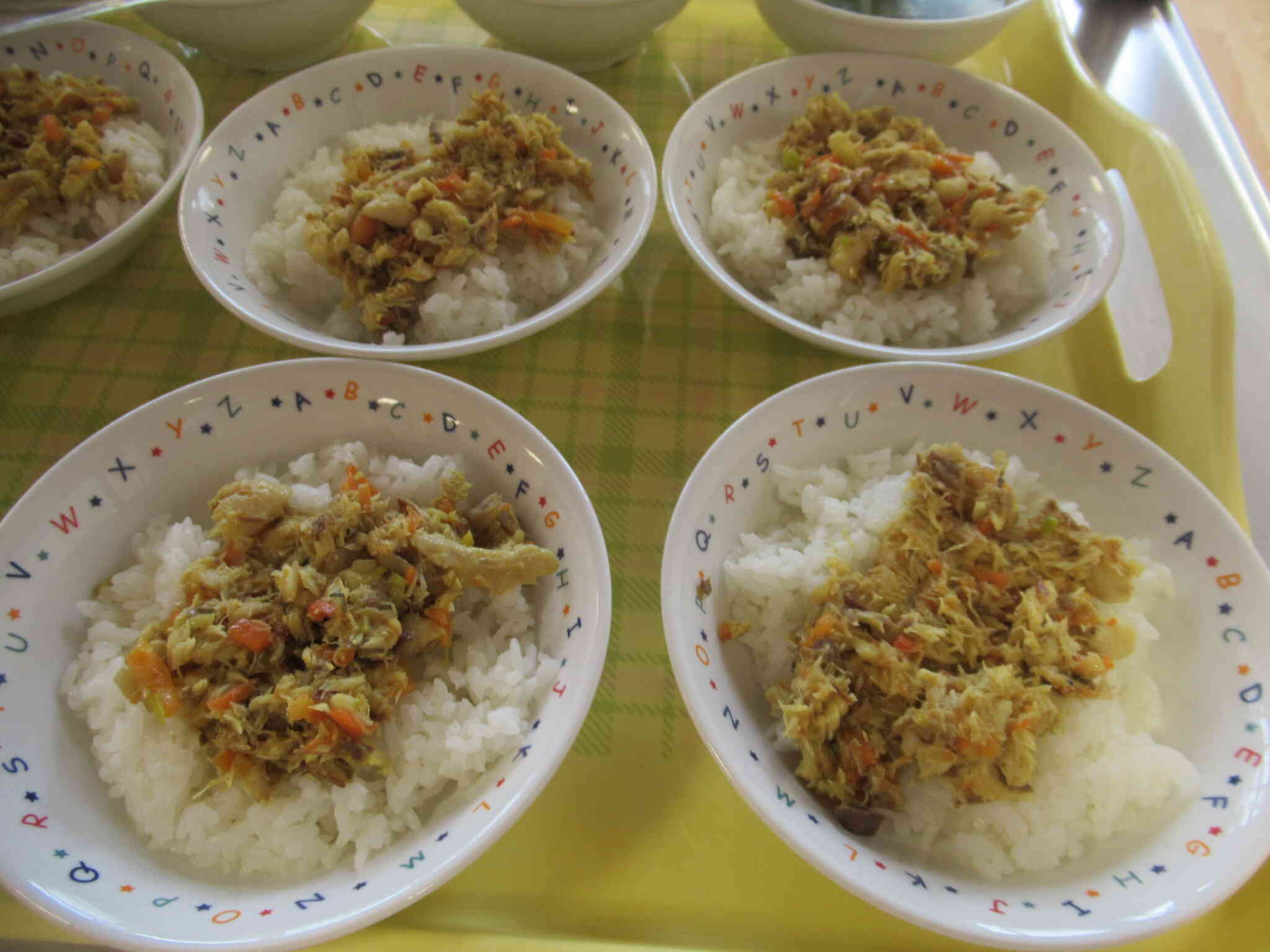 自園で人気の給食