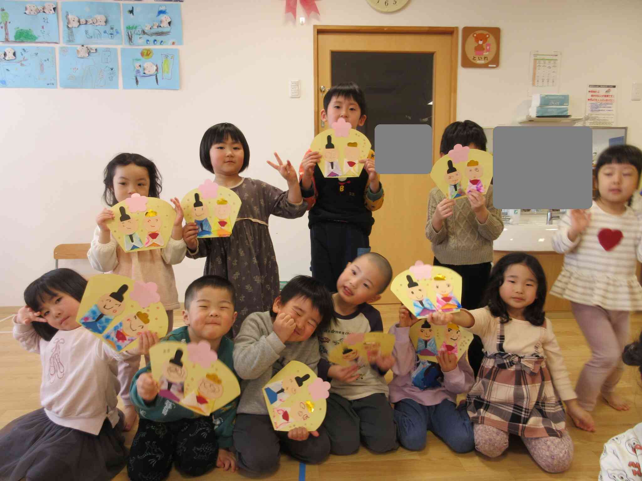 こちらは3歳児(りす組)の様子です