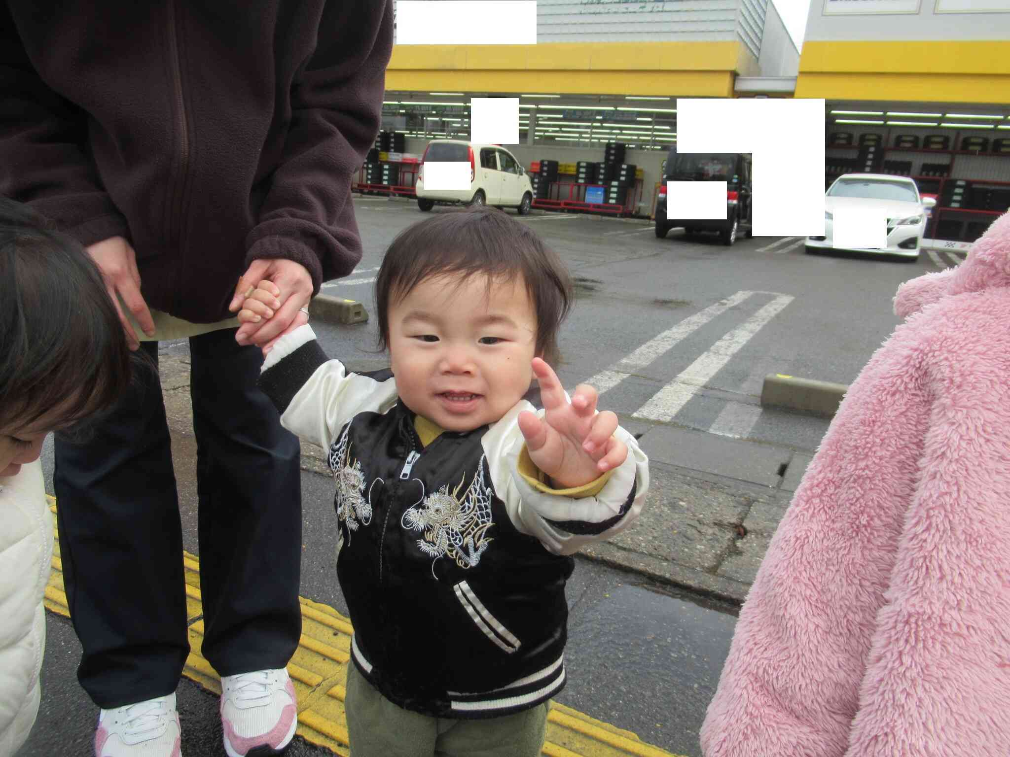 写真撮るよ～と声をかけると…