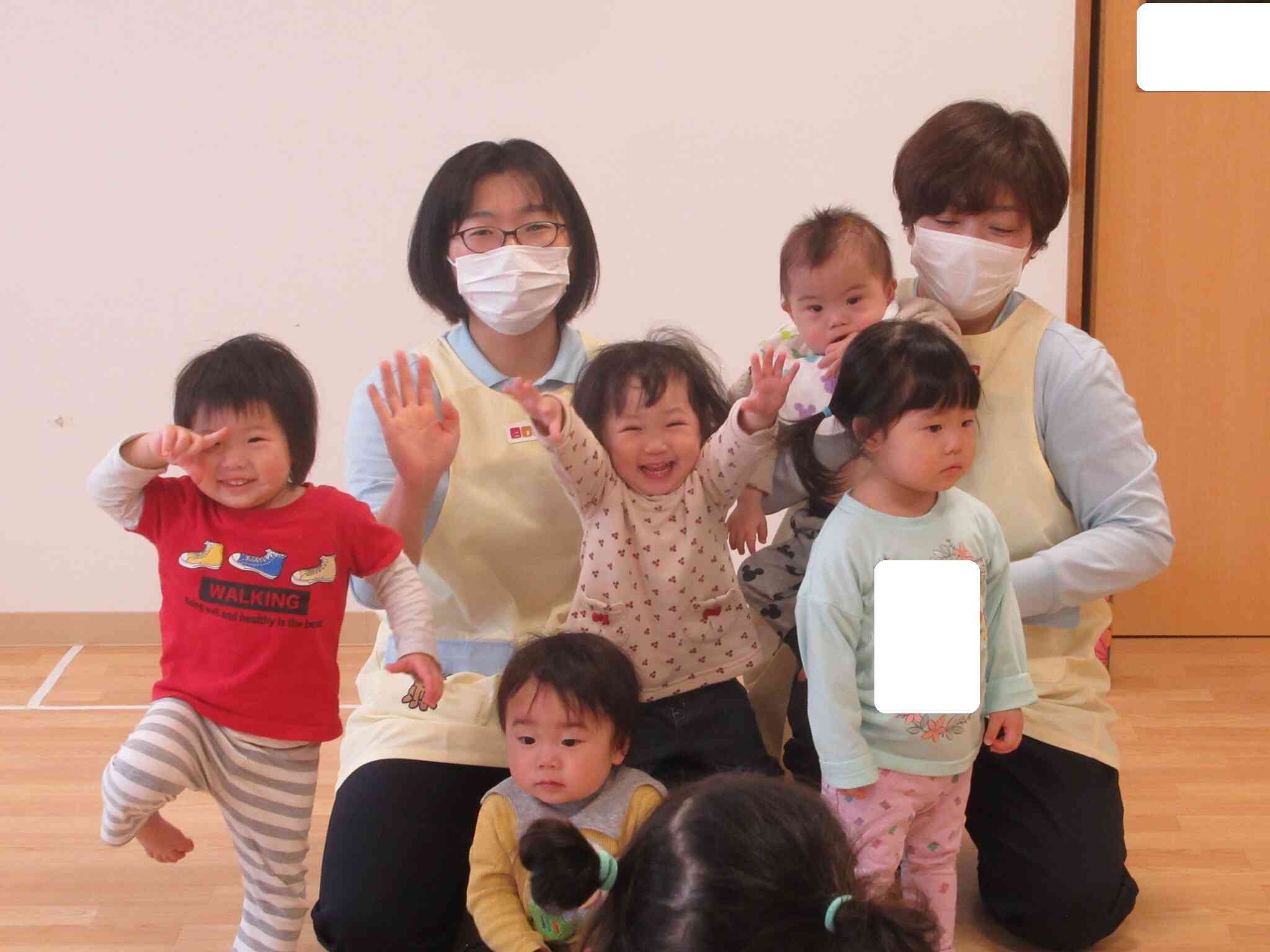 進級後のクラスでパシャリッ