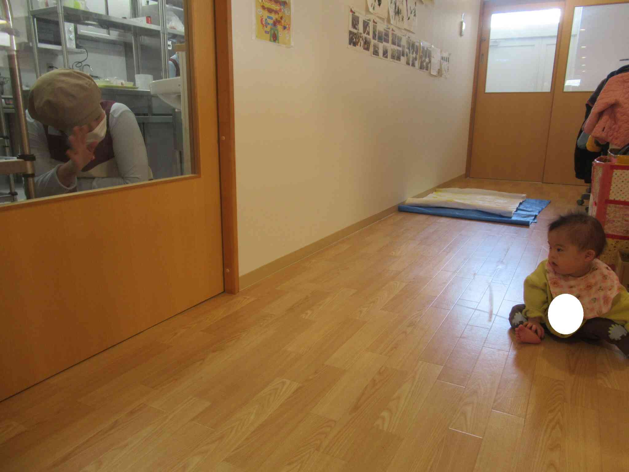 ニコニコ笑顔（0歳児→今1歳児）