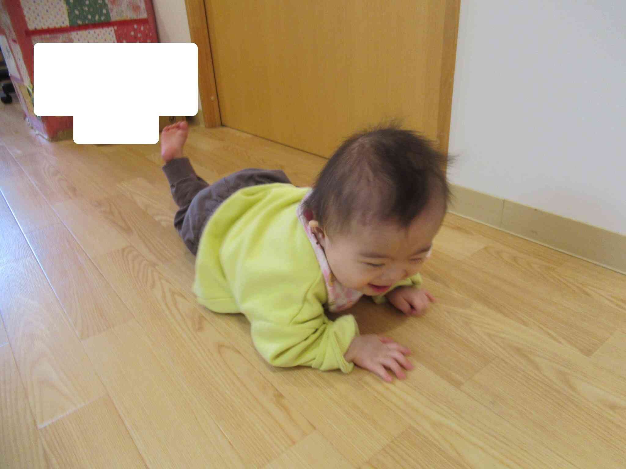 たのしいね！いい笑顔です！