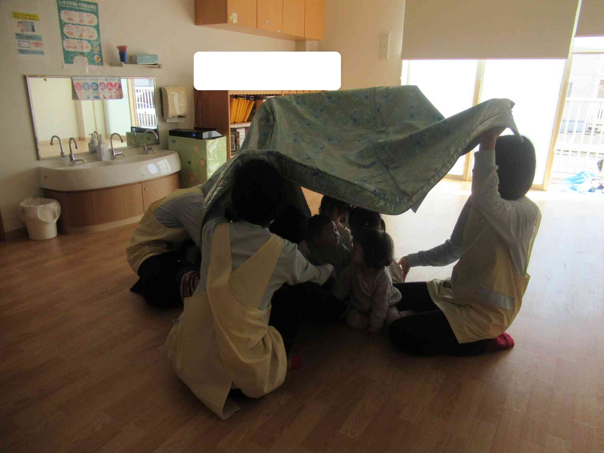 2026年度最初の避難訓練(全体)