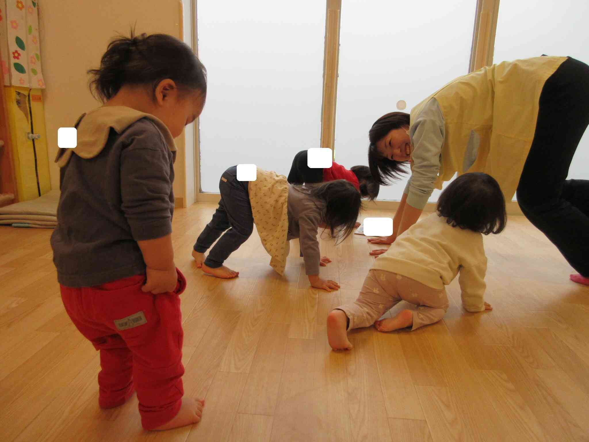 「馬のポーズ」