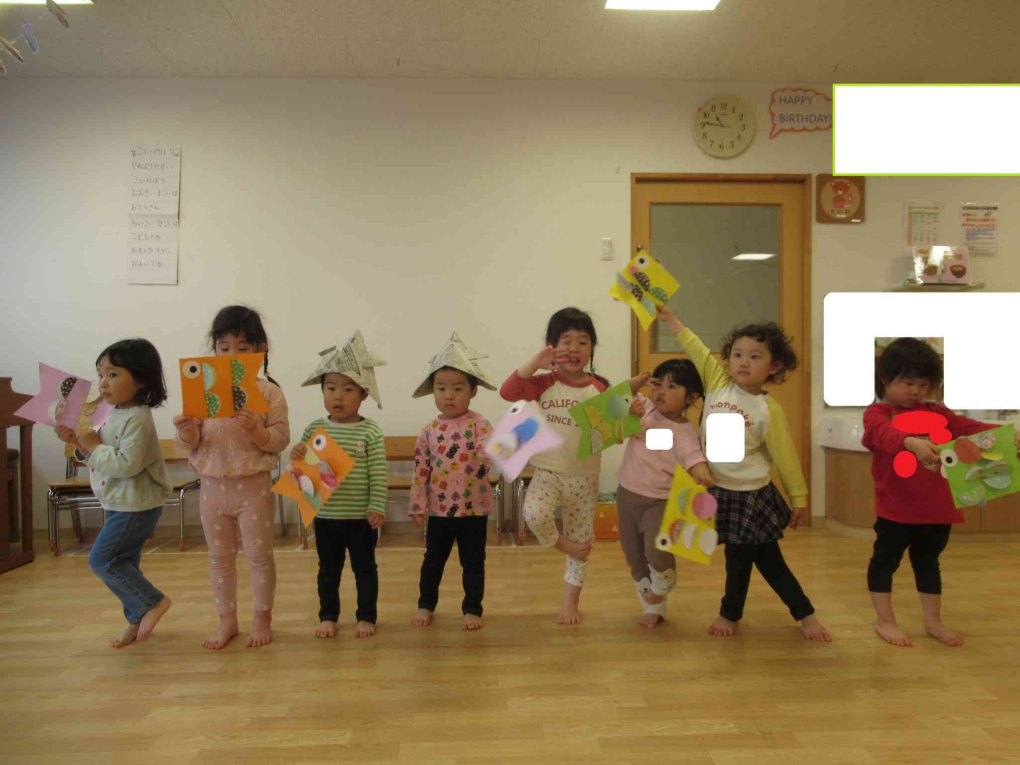 ３歳児は…