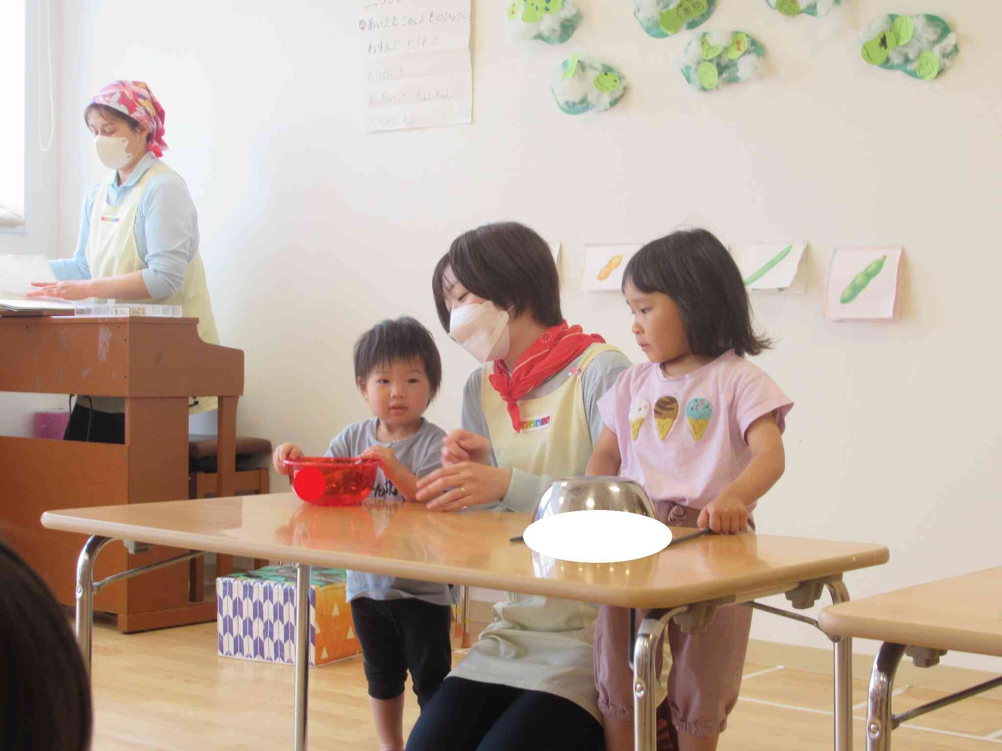 誕生日のお友だちも一緒に