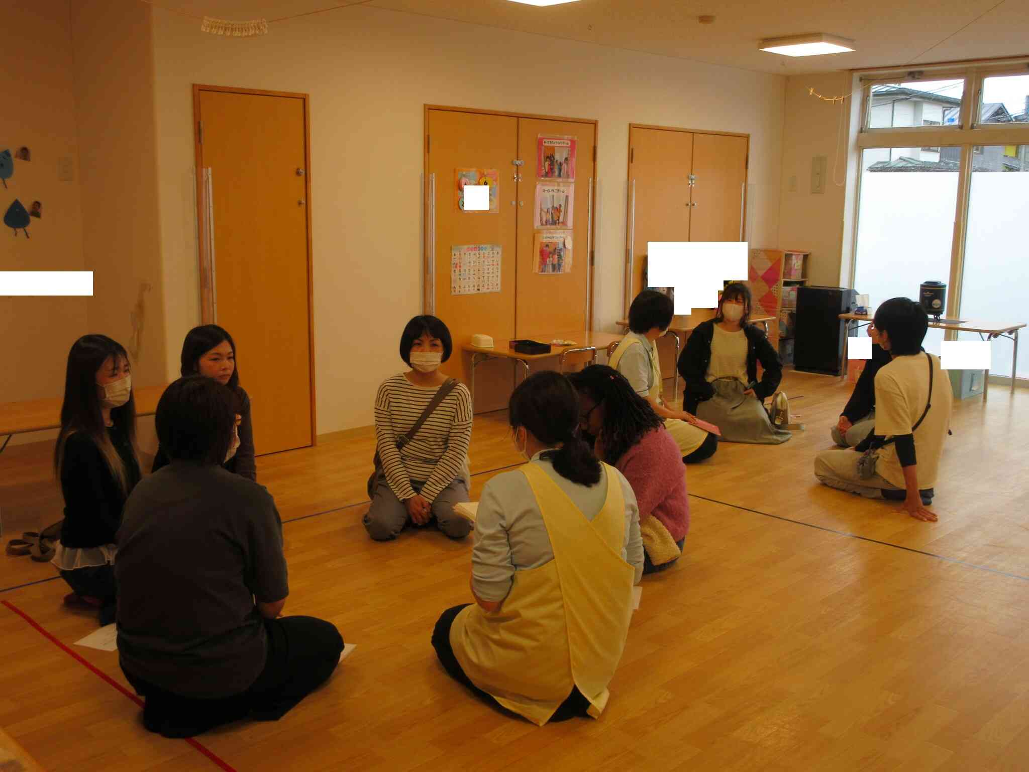 懇談会の様子