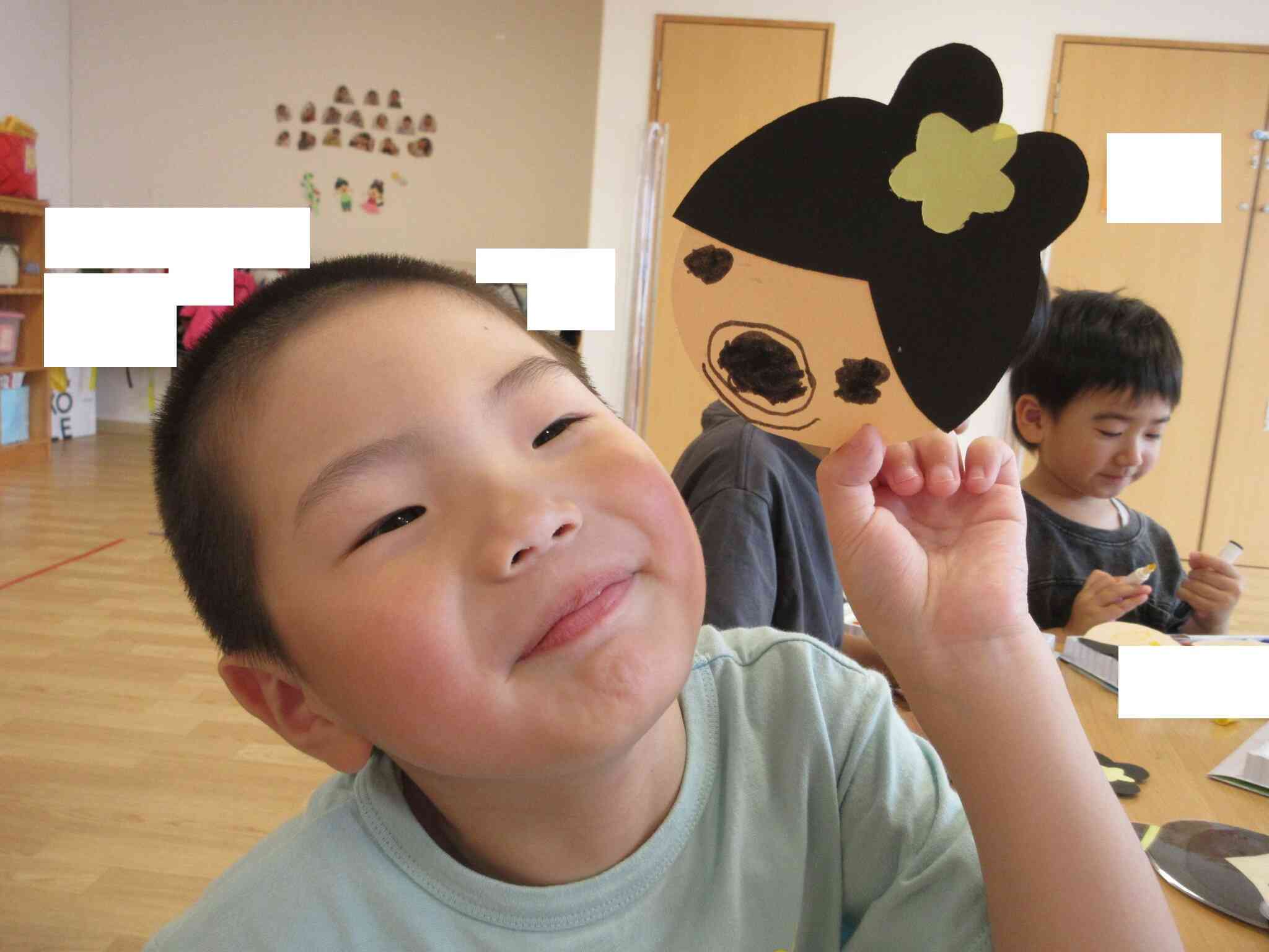 おもいっきり製作活動(4歳児)
