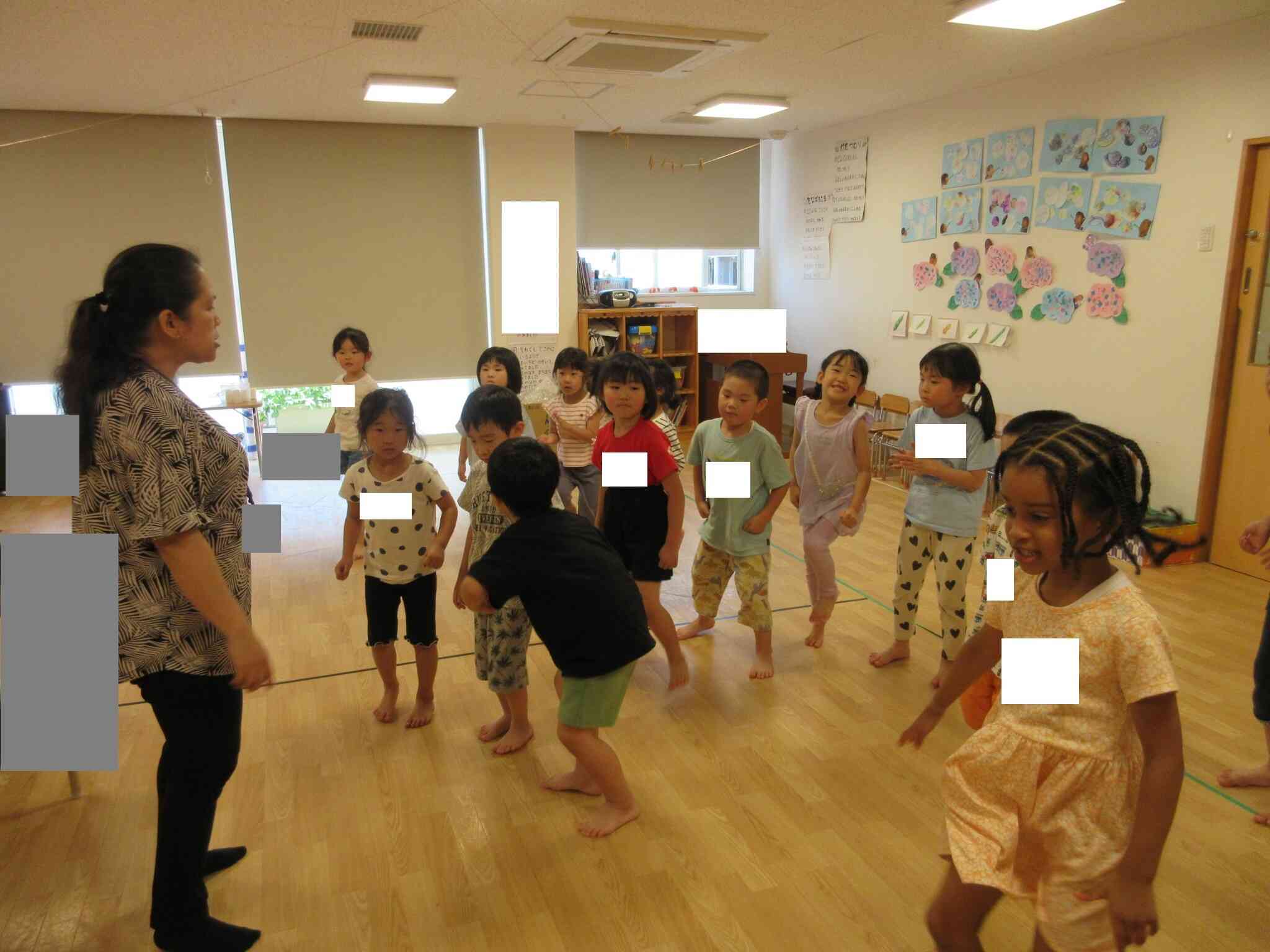 6月英語教室(4.5歳児)｜ニチイキッズ秋田ひろおもて保育園｜ニチイキッズ