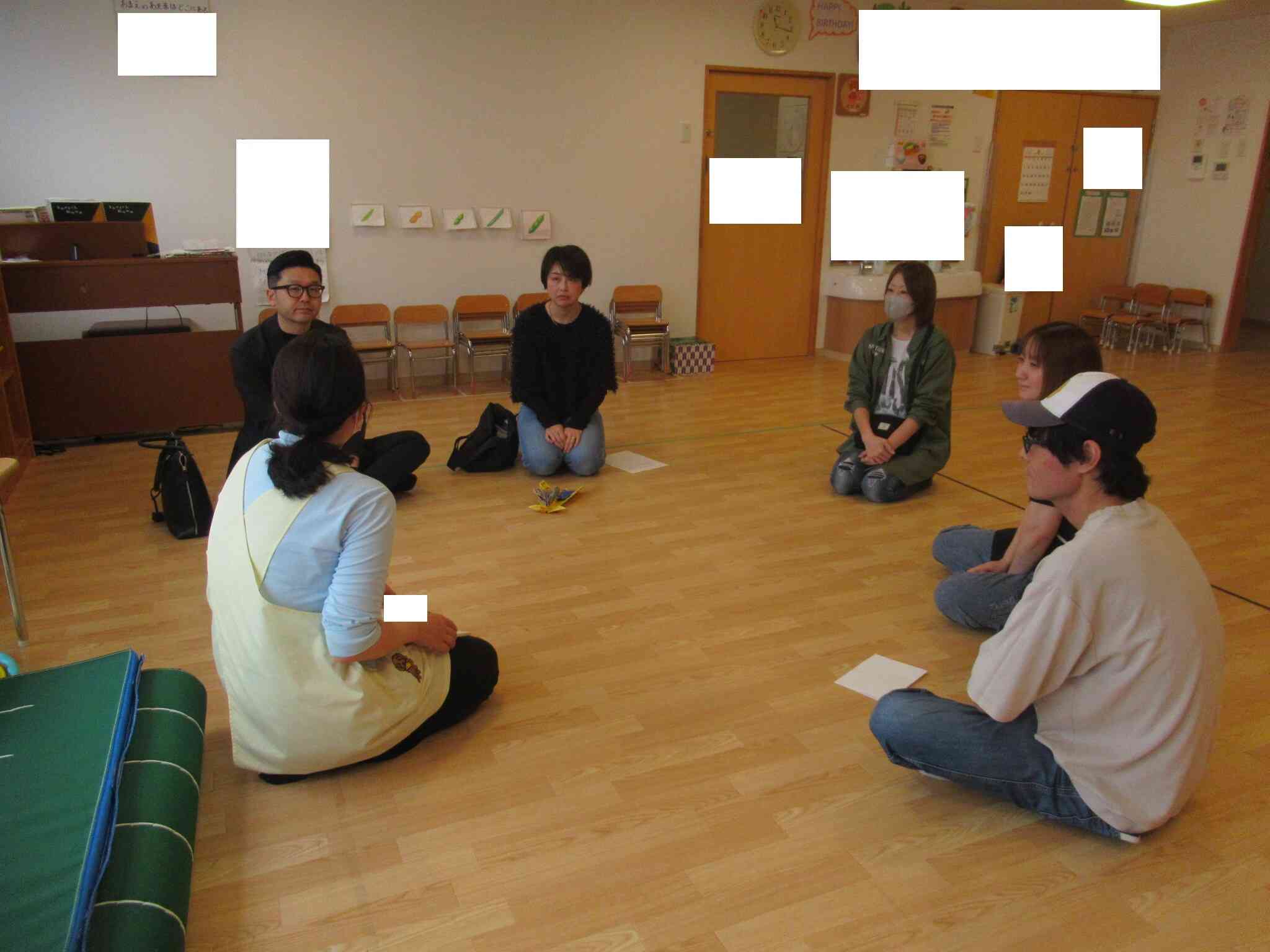 懇談会の様子