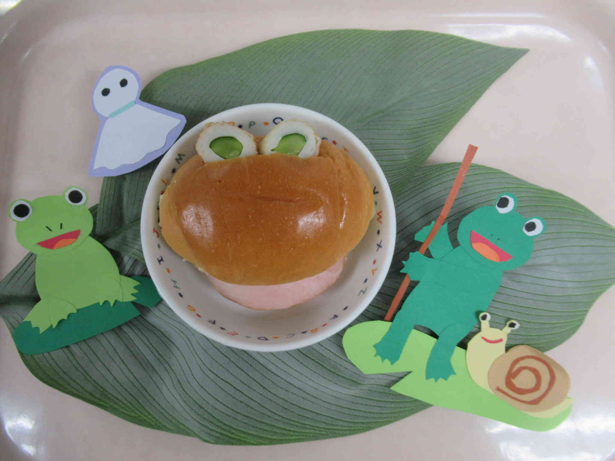ケロケロかえるパン