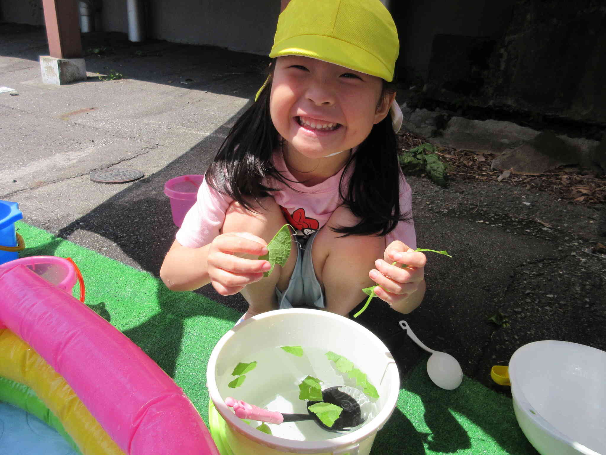 水あそび(5歳児)