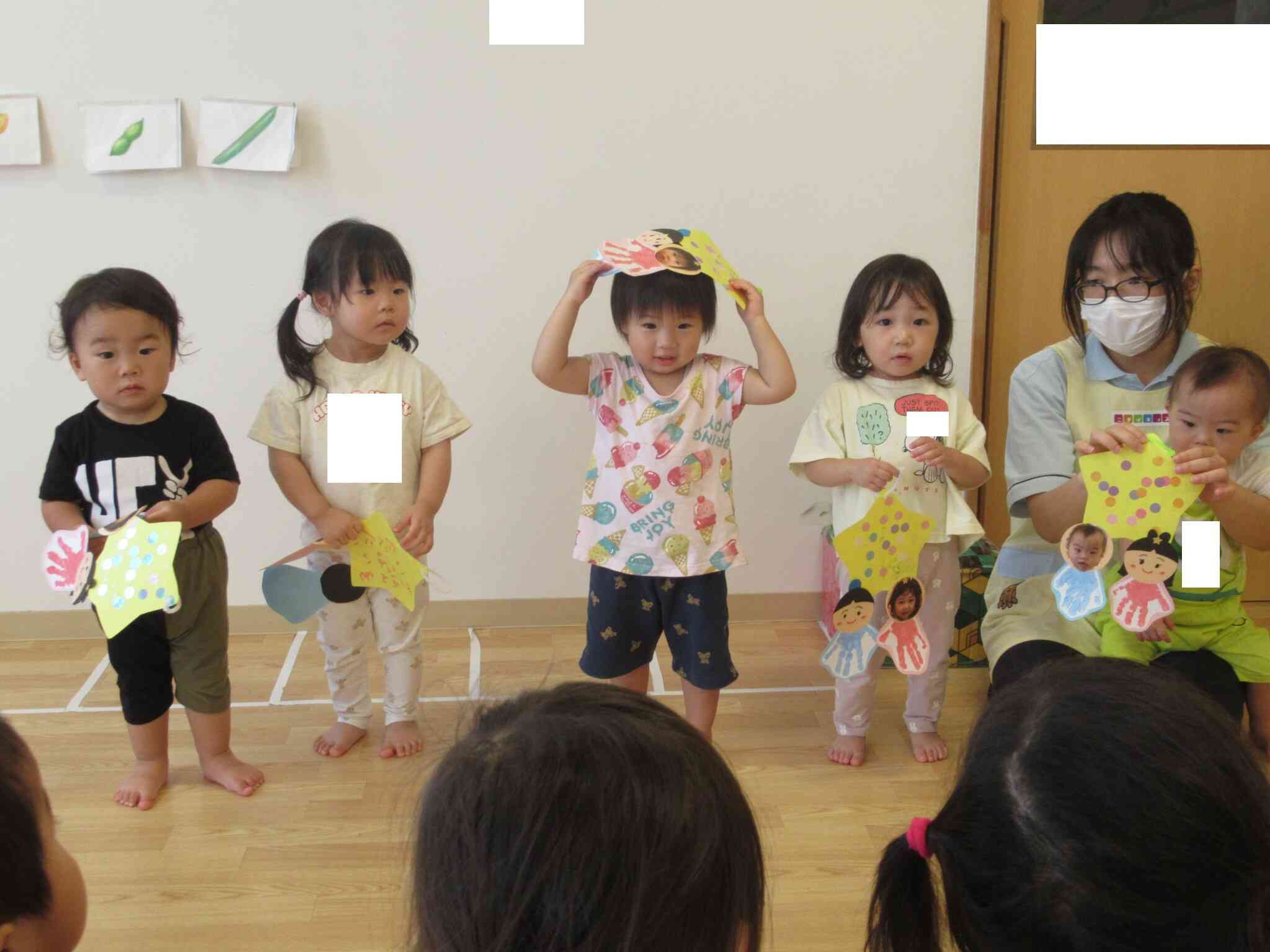 七夕お楽しみ会①(1.2.3歳児)